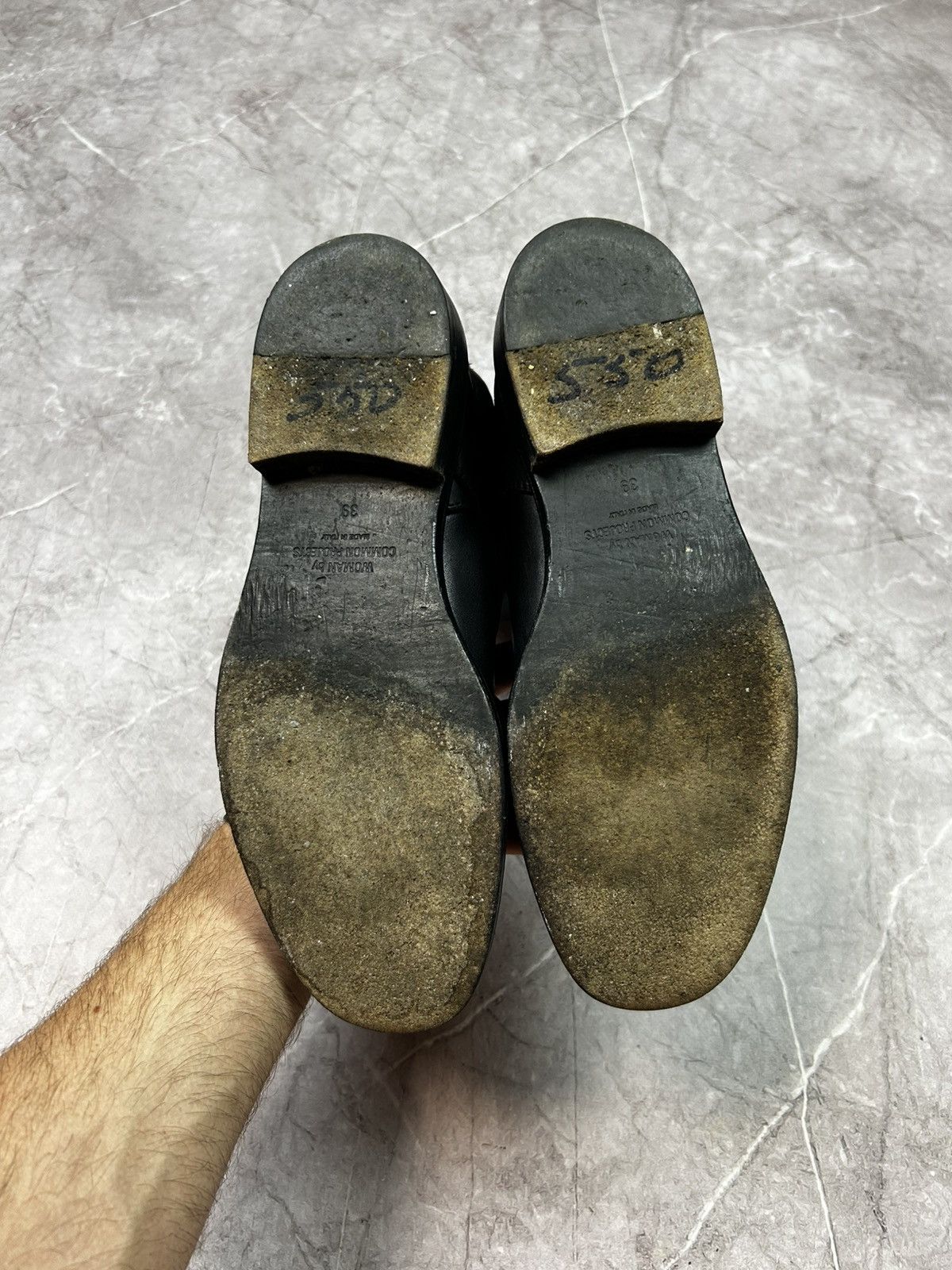 Common Projects COMMON PROJECTS Women's Leather Engineer Boots Size 39. Size US 9 / IT 39 - 9 Thumbnail