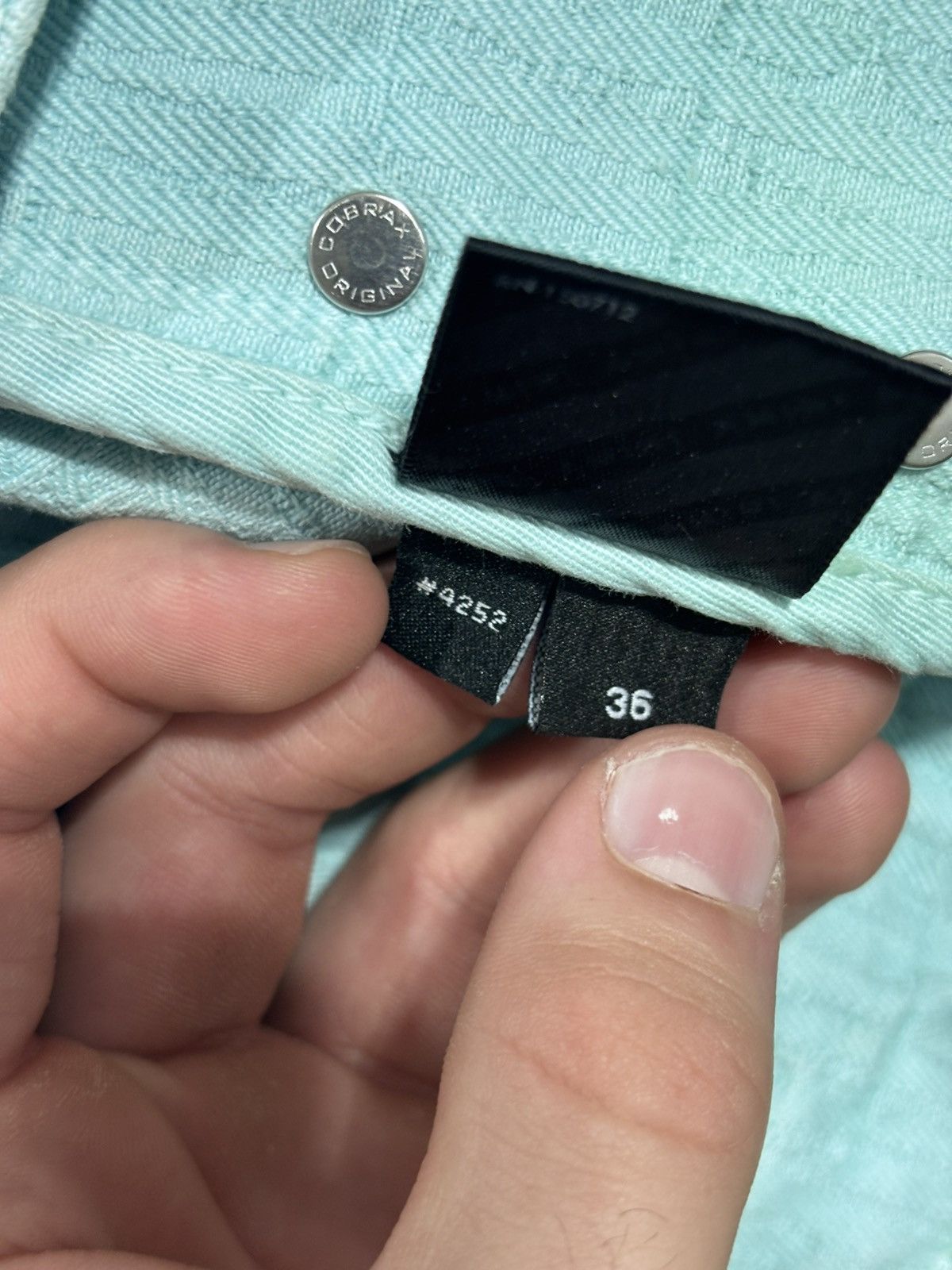 Amiri Amiri Carpenter Aqua Pants Size US 36 / EU 52 - 11 Thumbnail