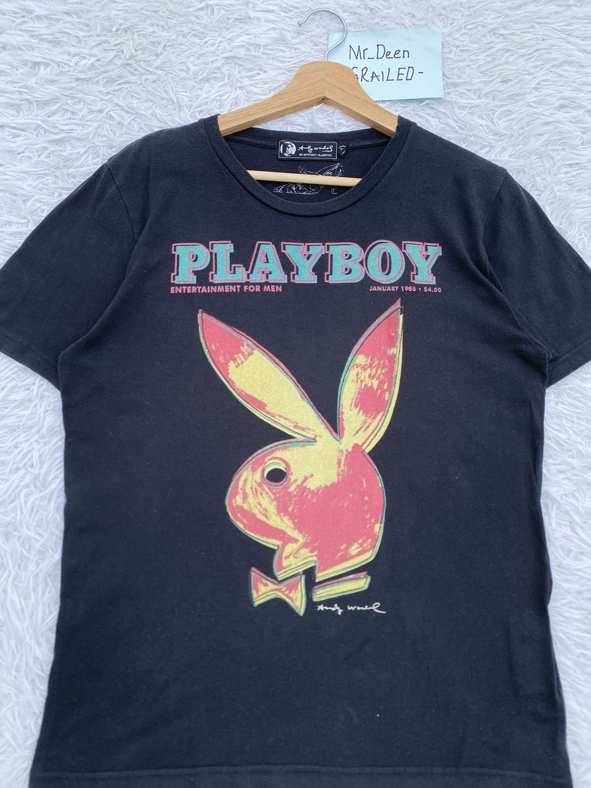 Andy Warhol × Hysteric Glamour Rare Hysteric Glamour x Playboy Tshirt Size US M / EU 48-50 / 2 - 5 Thumbnail