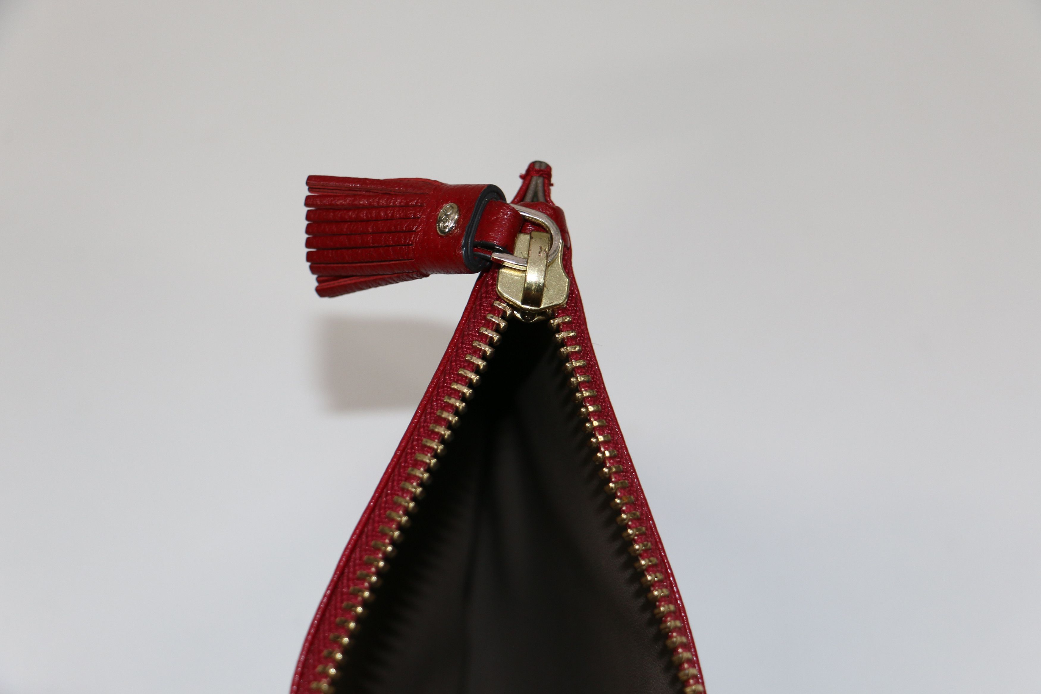 Anya Hindmarch Red Leather Coin Purse "I LOVE YOU" Size ONE SIZE - 4 Thumbnail