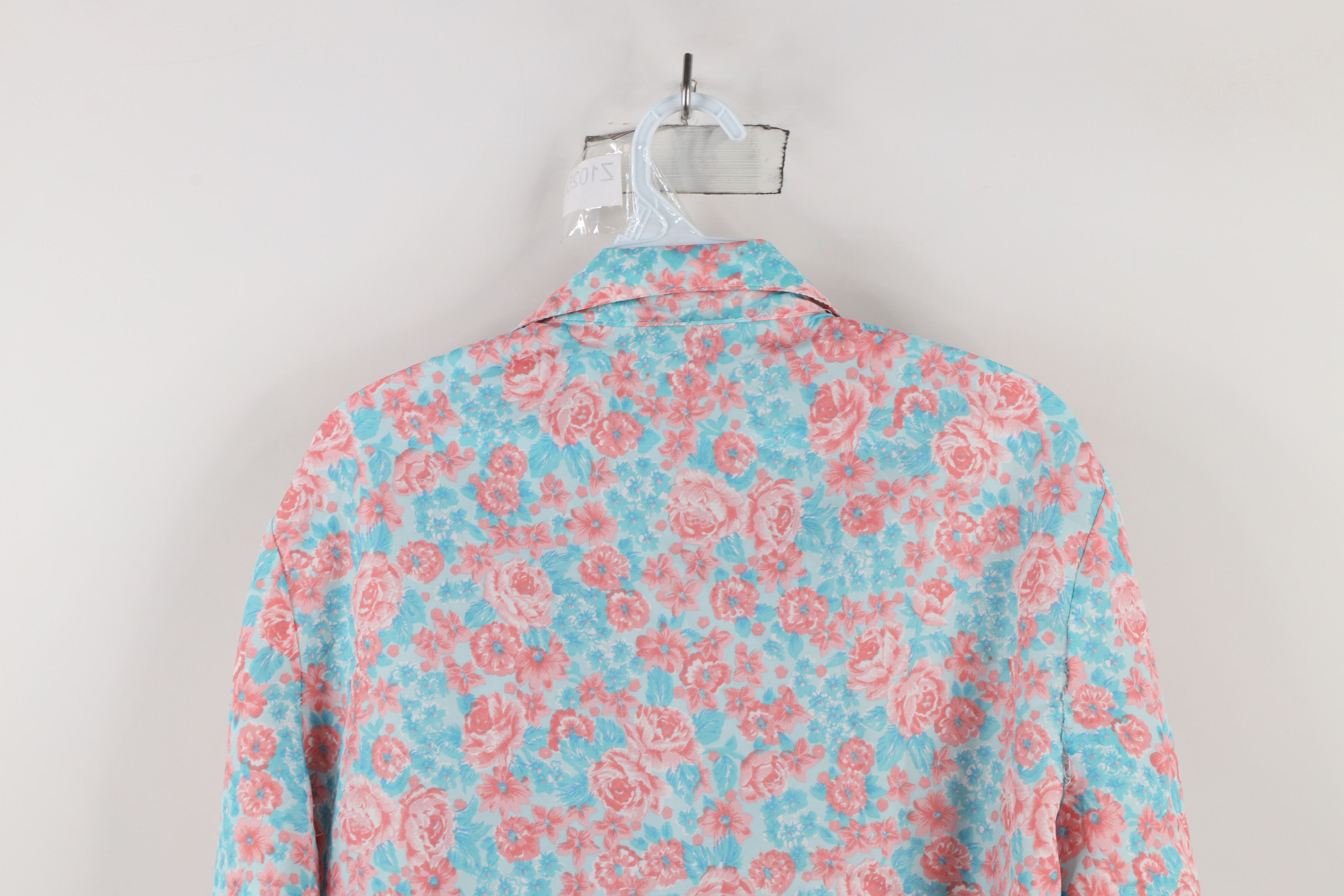 Vintage Vintage 70s Streetwear Over Print Collared Button Shirt USA Size L / US 10 / IT 46 - 11 Thumbnail