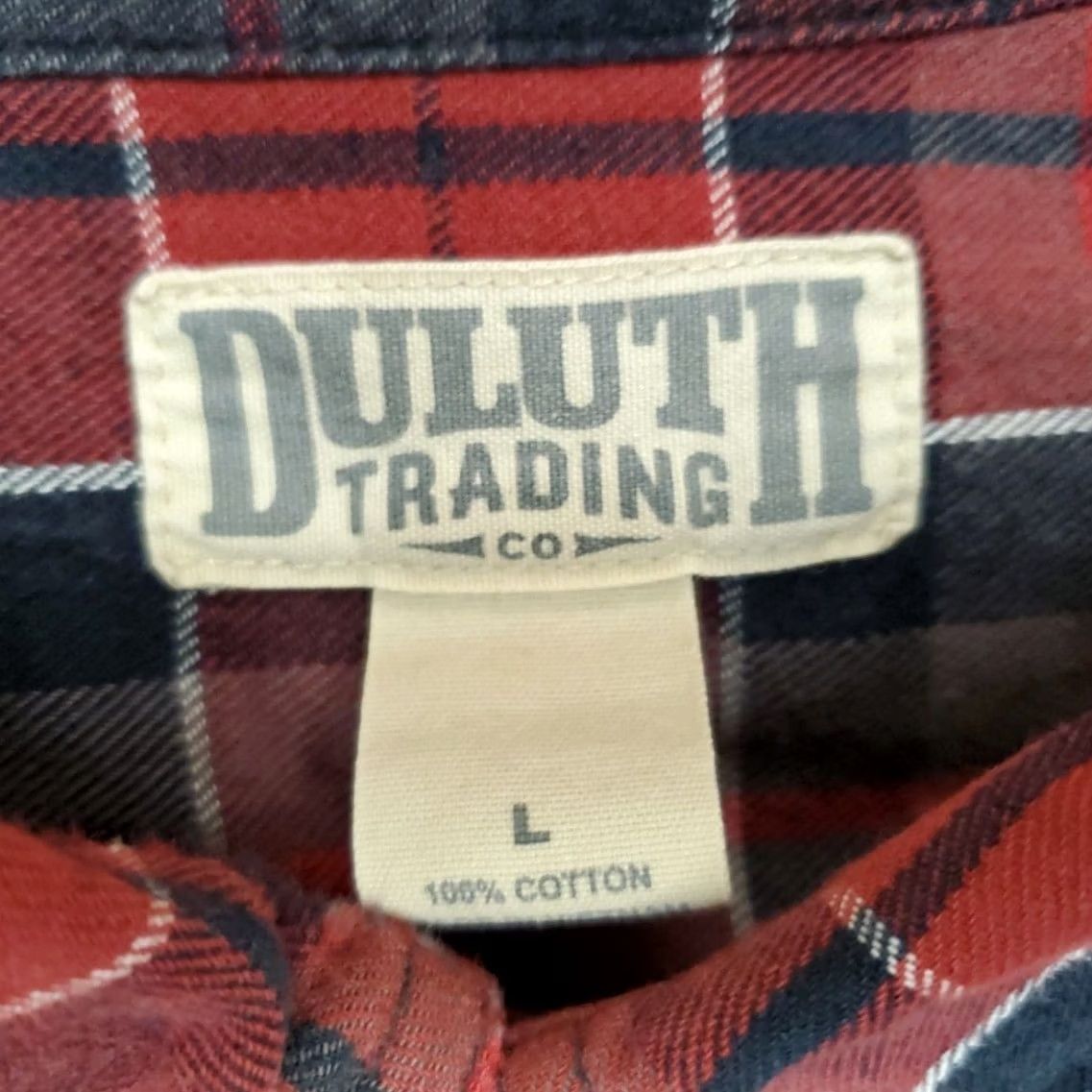 Vintage Duluth Trading Shirt Men L Red Flannel Plaid Long Sleeve Outdoor Cabin Casual Size US L / EU 52-54 / 3 - 5 Thumbnail