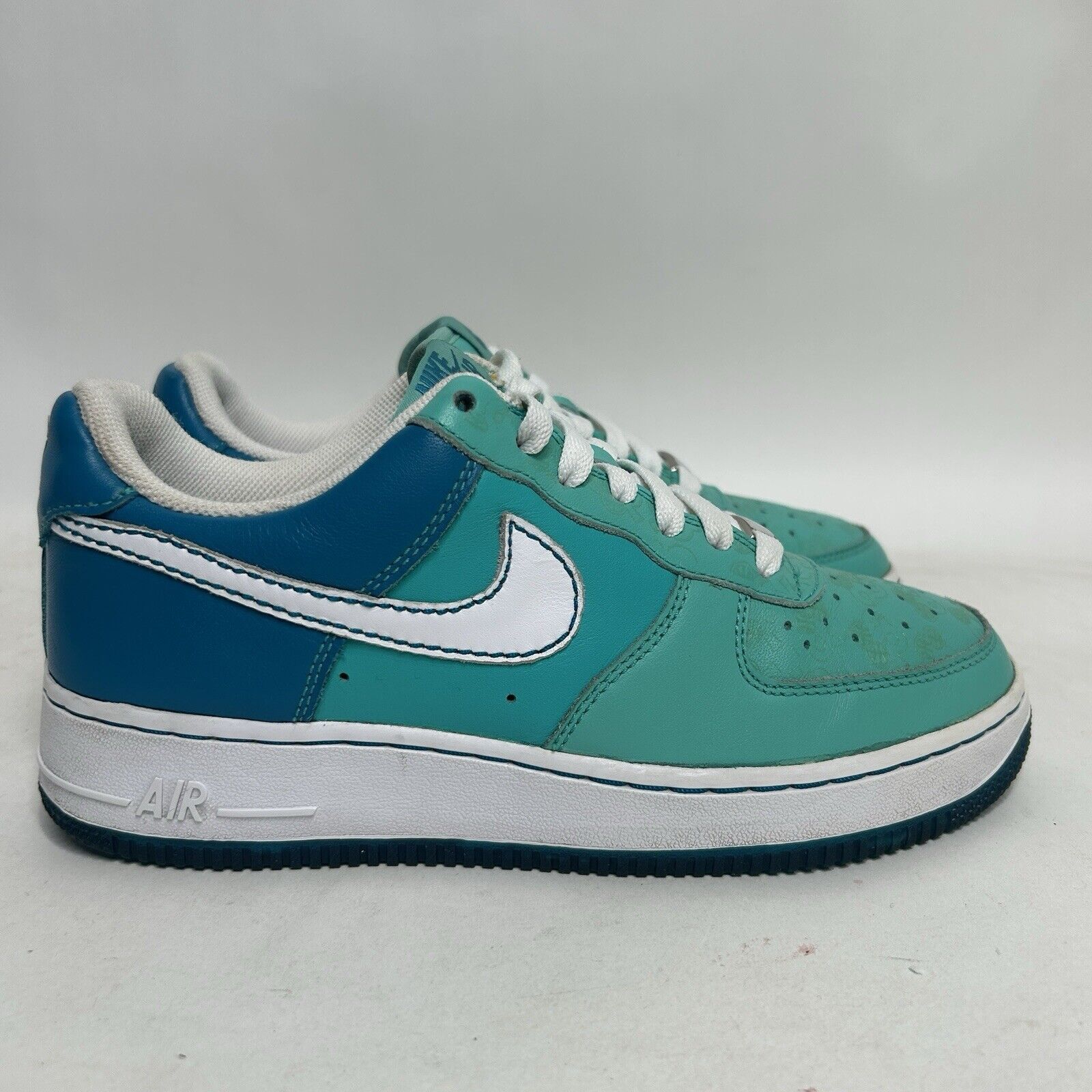 Nike Nike Air Force 1 07’ WMNS “Azure Teal Tropical” 2024 Size US 7.5 / IT 37.5 - 4 Thumbnail