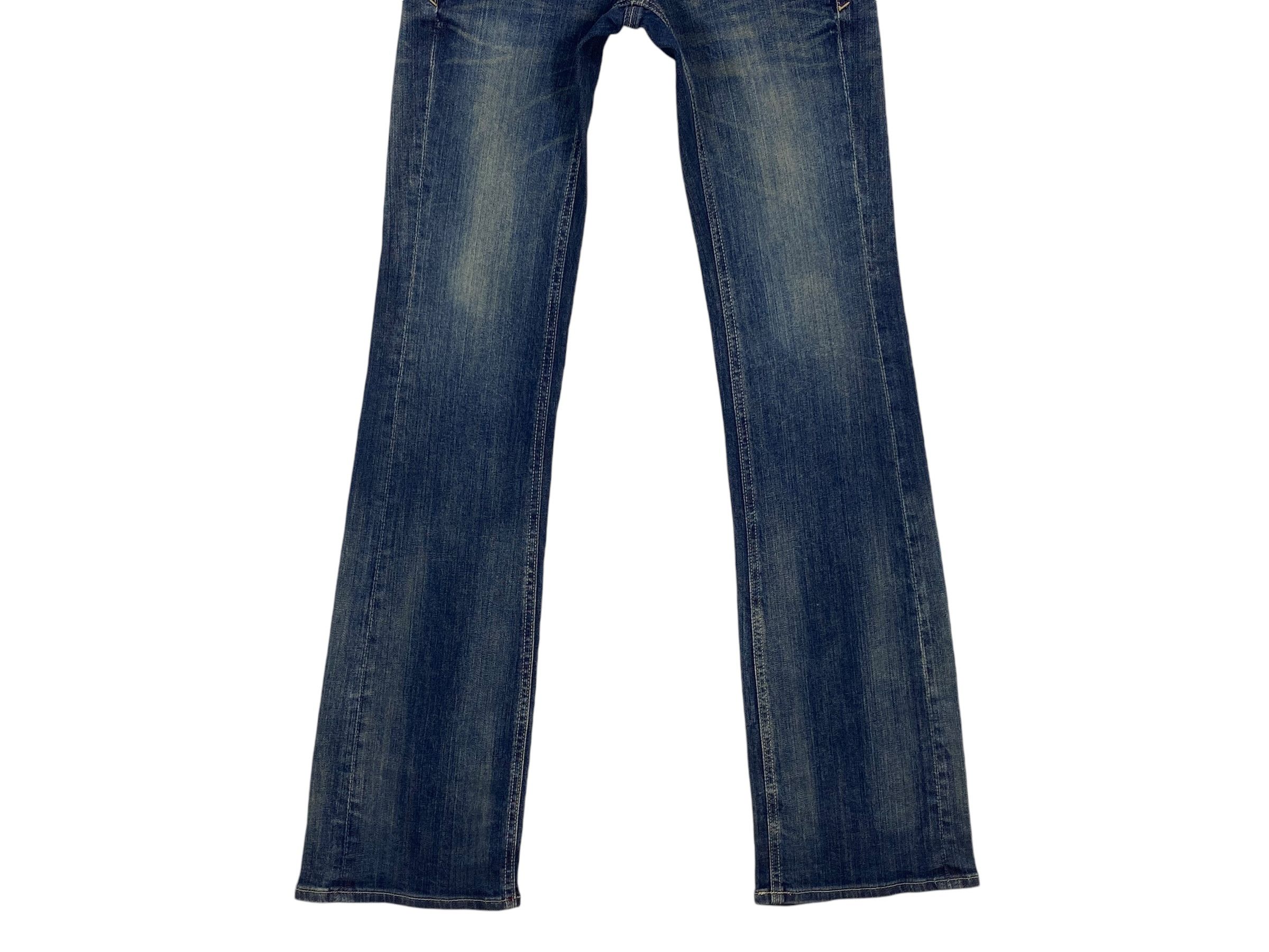 Japanese Brand Brappers Flare Denim Jeans Distressed Bootcut Jeans Size 26" / US 2 / IT 38 - 4 Thumbnail
