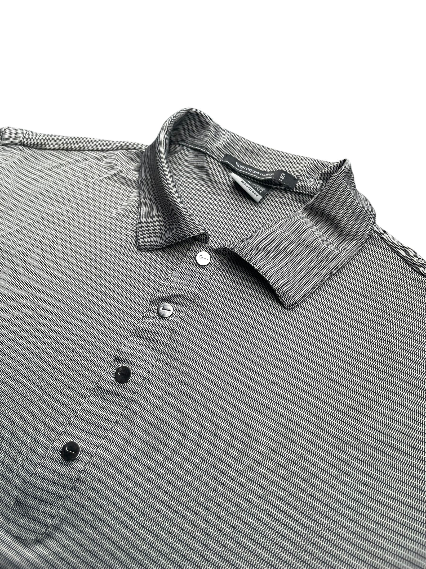 Nike × Tiger Woods Tiger Woods Platinum x Nike Fit Dry Polo Tshirt Size US M / EU 48-50 / 2 - 2 Thumbnail