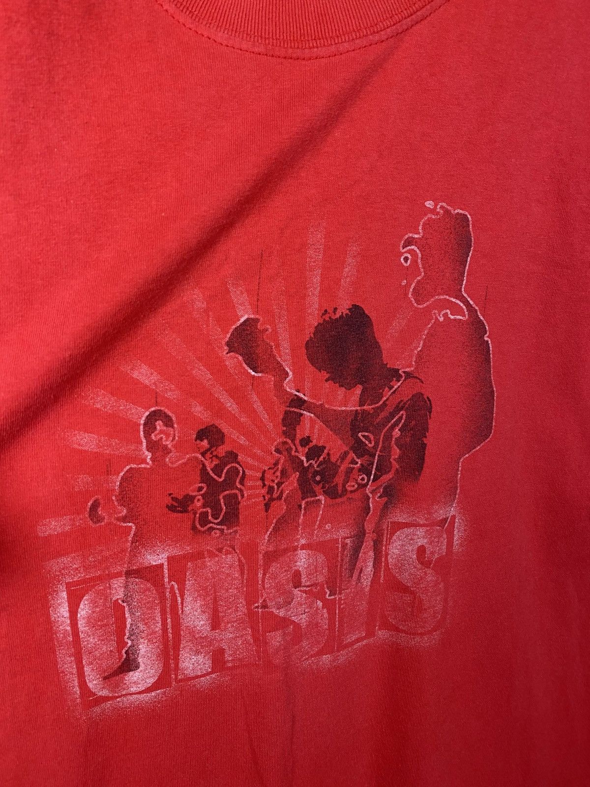 Band Tees 🅾️Vintage 00s T-Shirt Oasis Brit Pop Band VTG Tee🅾️ Size US L / EU 52-54 / 3 - 6 Thumbnail