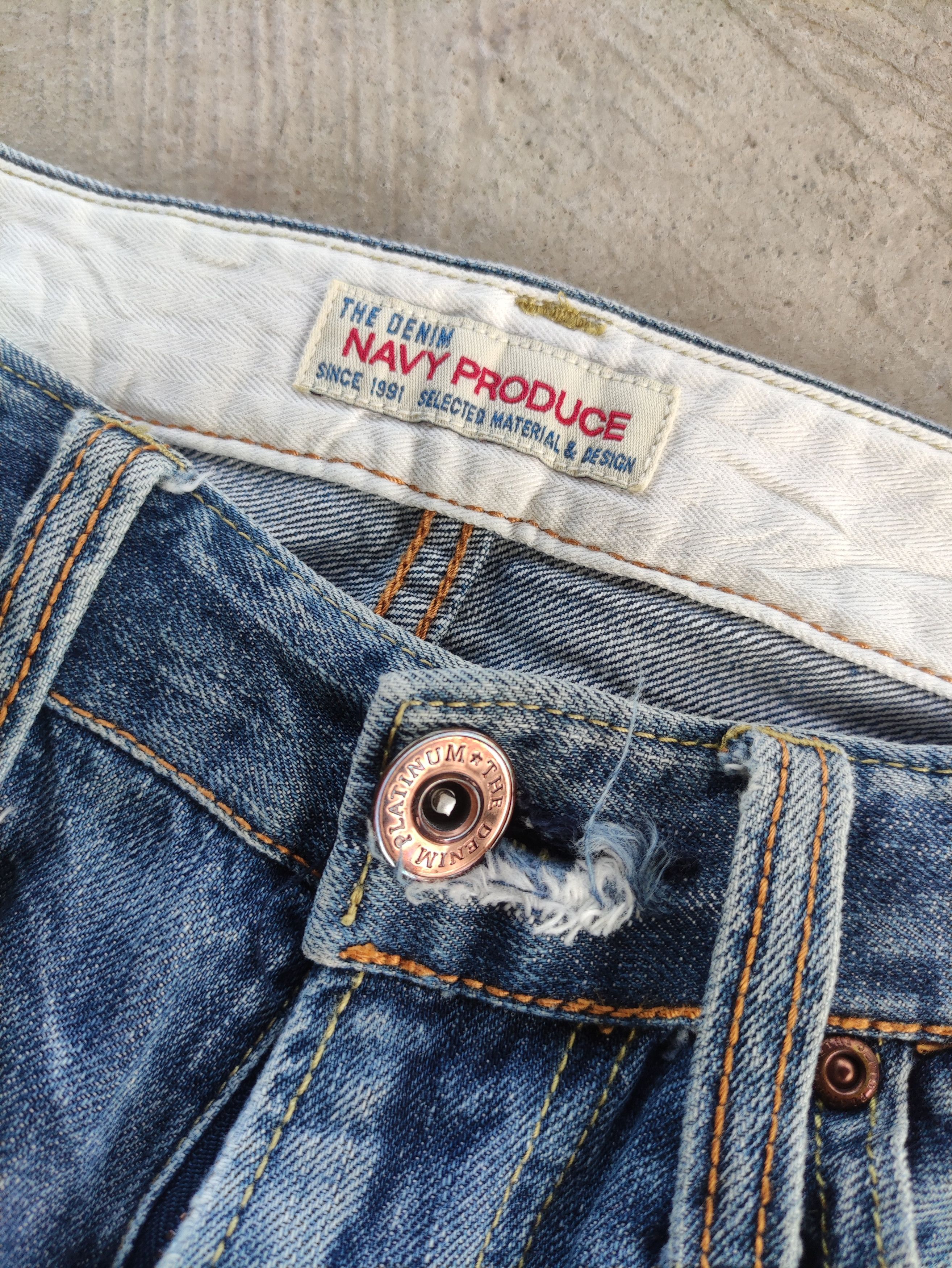 Japanese Brand Vintage Japanese Jean Distressed Fader Denim Pants Size US 34 / EU 50 - 5 Thumbnail