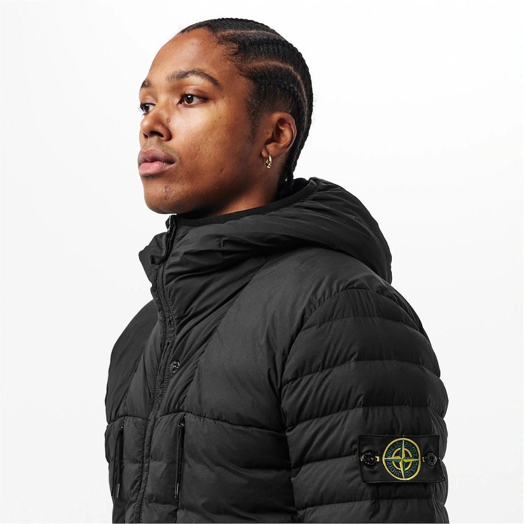Stone Island o1g2r1mq0526 Duck Down Full Zip Medium Puffer Jacket Nero Size US M / EU 48-50 / 2 - 5 Thumbnail