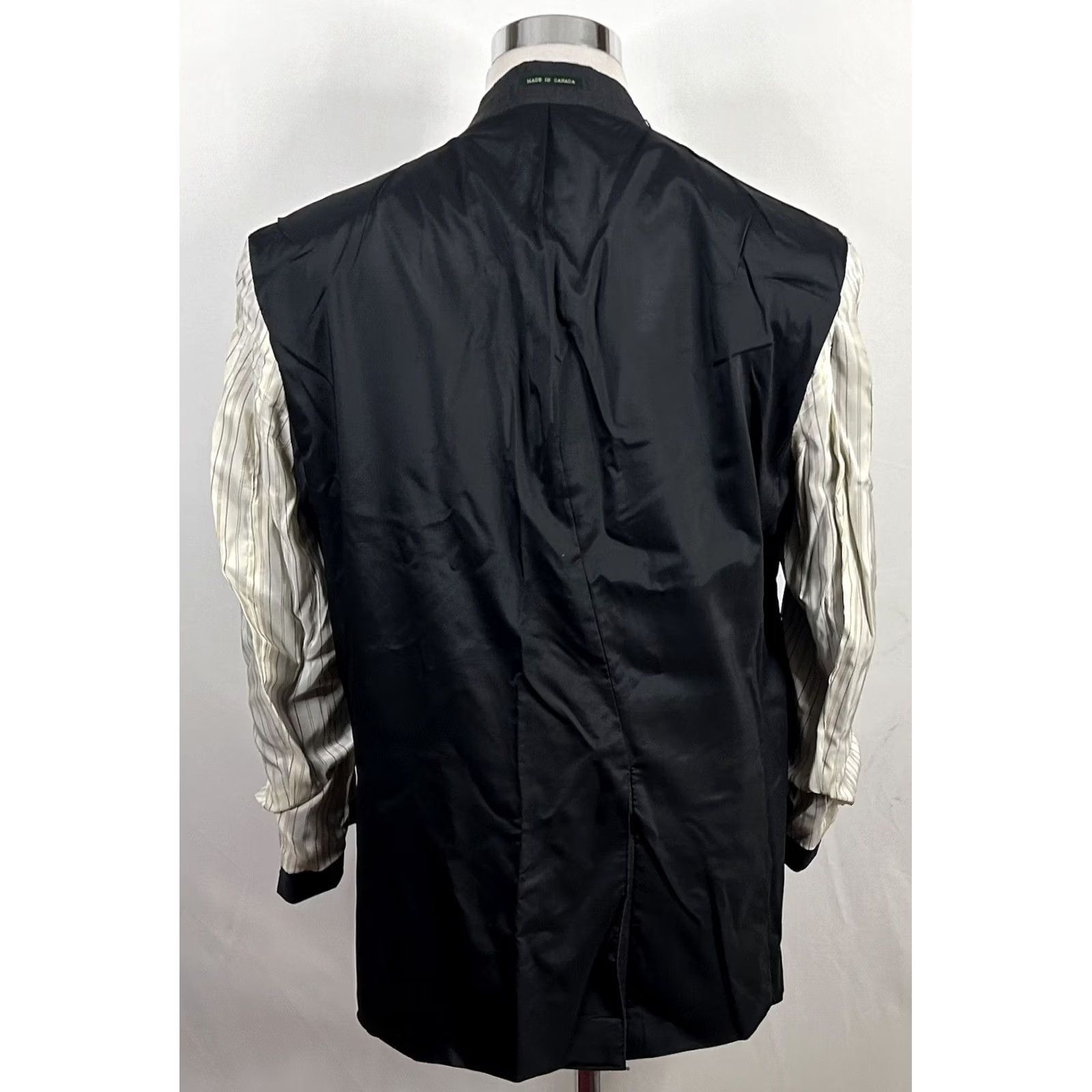 Ralph Lauren Ralph Lauren LRL 44R Sport Coat 100% Wool Gray Two Button Lined Vented Jacket Coat Mens Size US XS / EU 42 / 0 - 8 Thumbnail