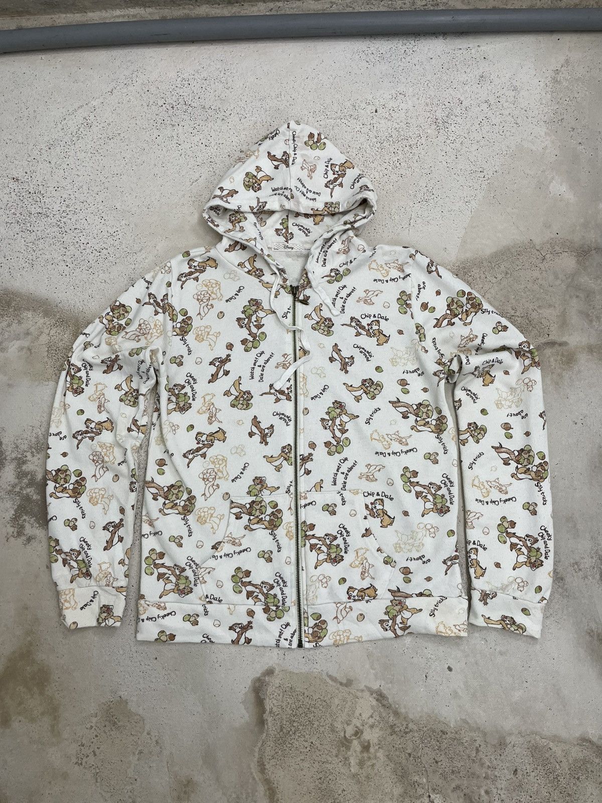 Disney Disney Chipmunk Chip & Dale Cartoon Hoodie Size US M / EU 48-50 / 2 - 1 Thumbnail