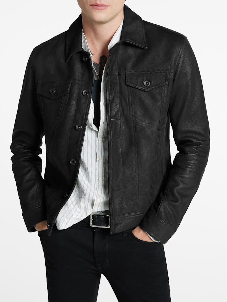 John Varvatos Andrew Trucker Jacket Size EU 50 USA 40 Size US M / EU 48-50 / 2 - 1 Thumbnail