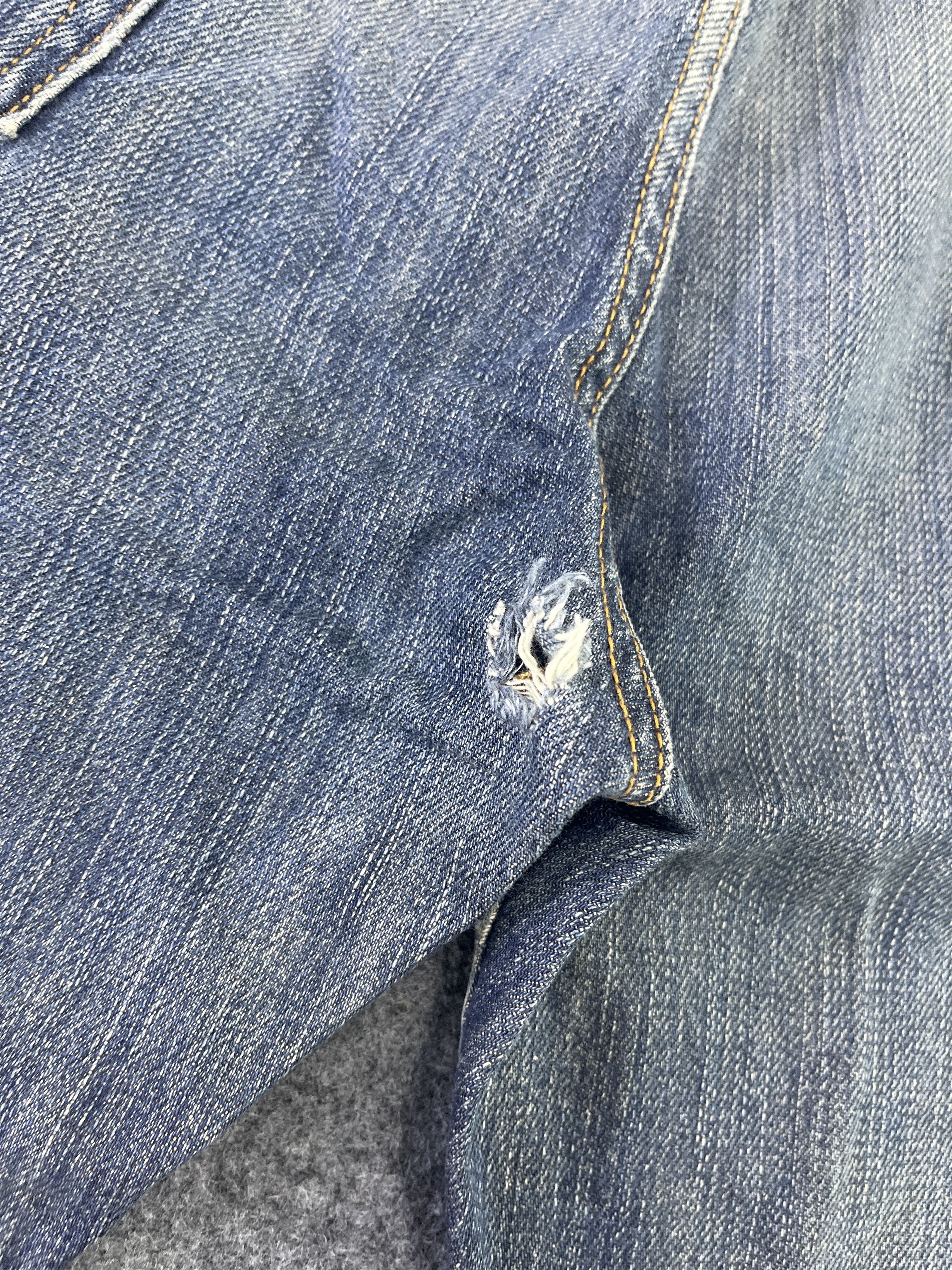 Levi's Vintage Levis 504 Blue Wash Jeans - J920 Size US 38 / EU 54 - 16 Thumbnail