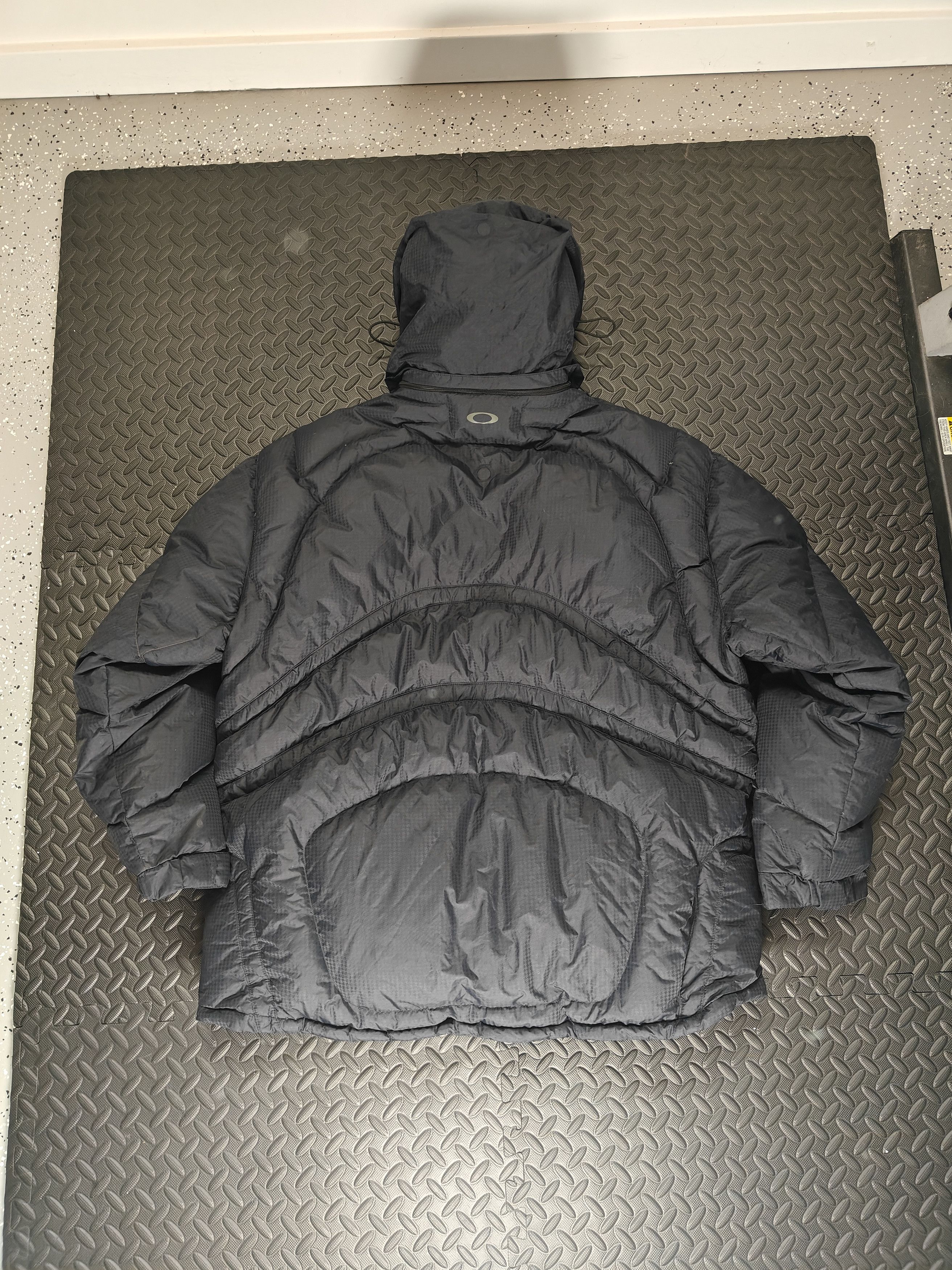 Oakley Vintage rare grail Oakley navy gray goose down puffer jacket Size US XL / EU 56 / 4 - 5 Thumbnail