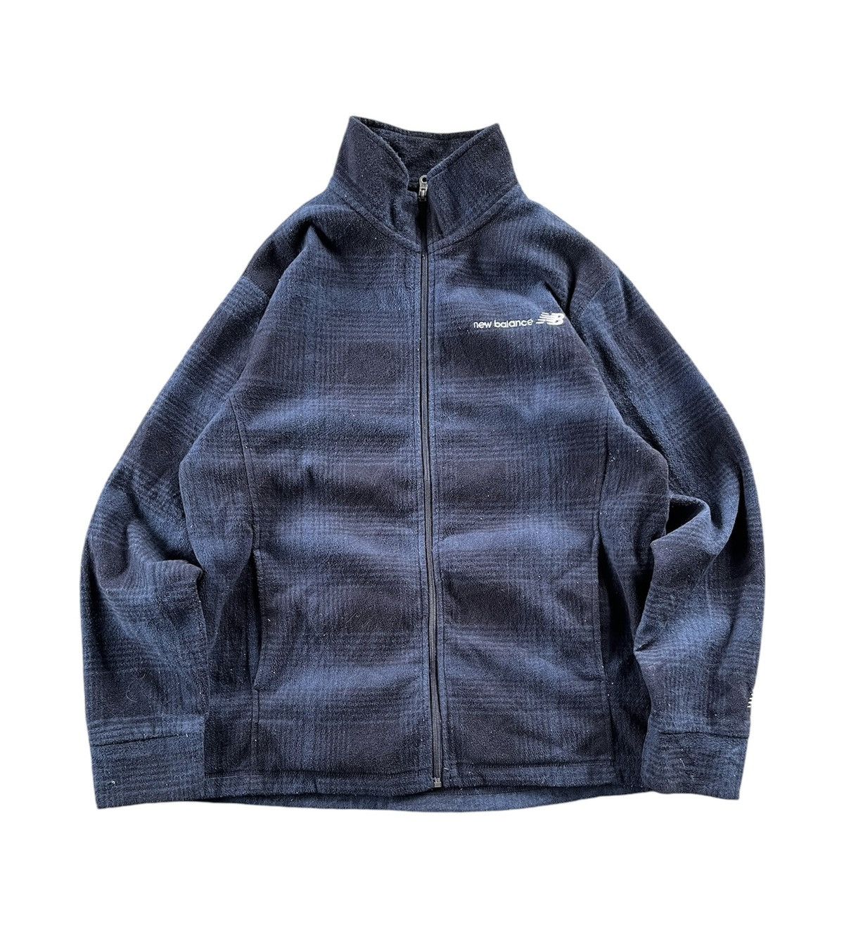 New Balance × Vintage 🔥New Balance Zipper Fleece Sweater Size US L / EU 52-54 / 3 - 1 Thumbnail