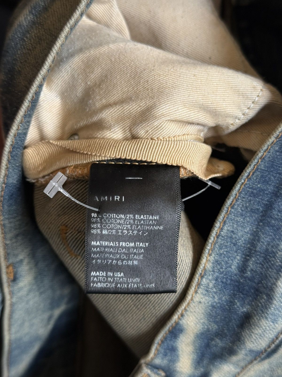Amiri Amiri Blue Jeans Blue Bandanna Patch Size 30 Flawless 🧼 Size US 30 / EU 46 - 12 Thumbnail