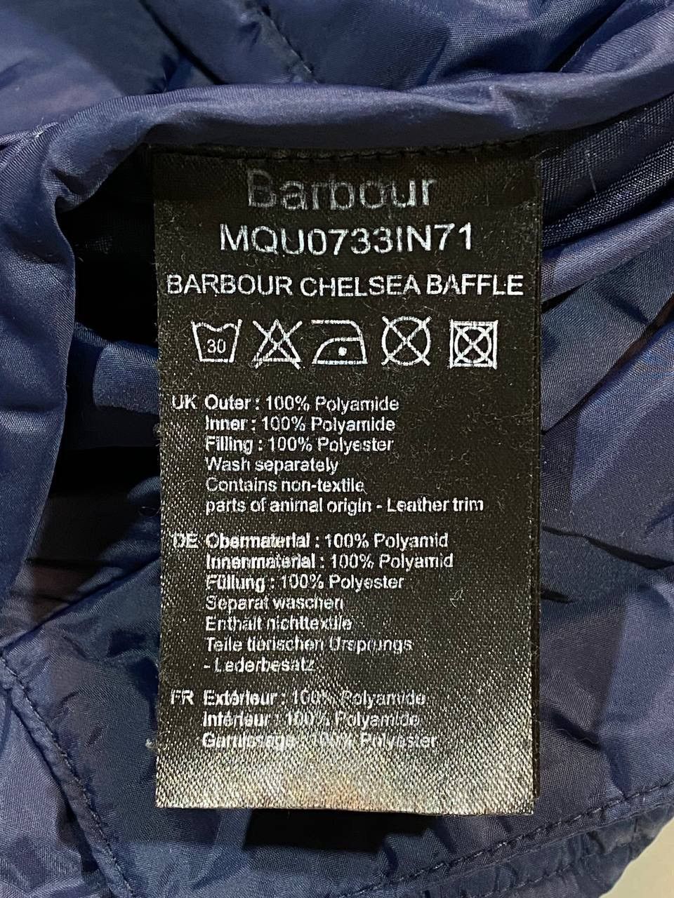 Barbour Barbour Chelsea Baffle Men Jacket Size US L / EU 52-54 / 3 - 16 Thumbnail