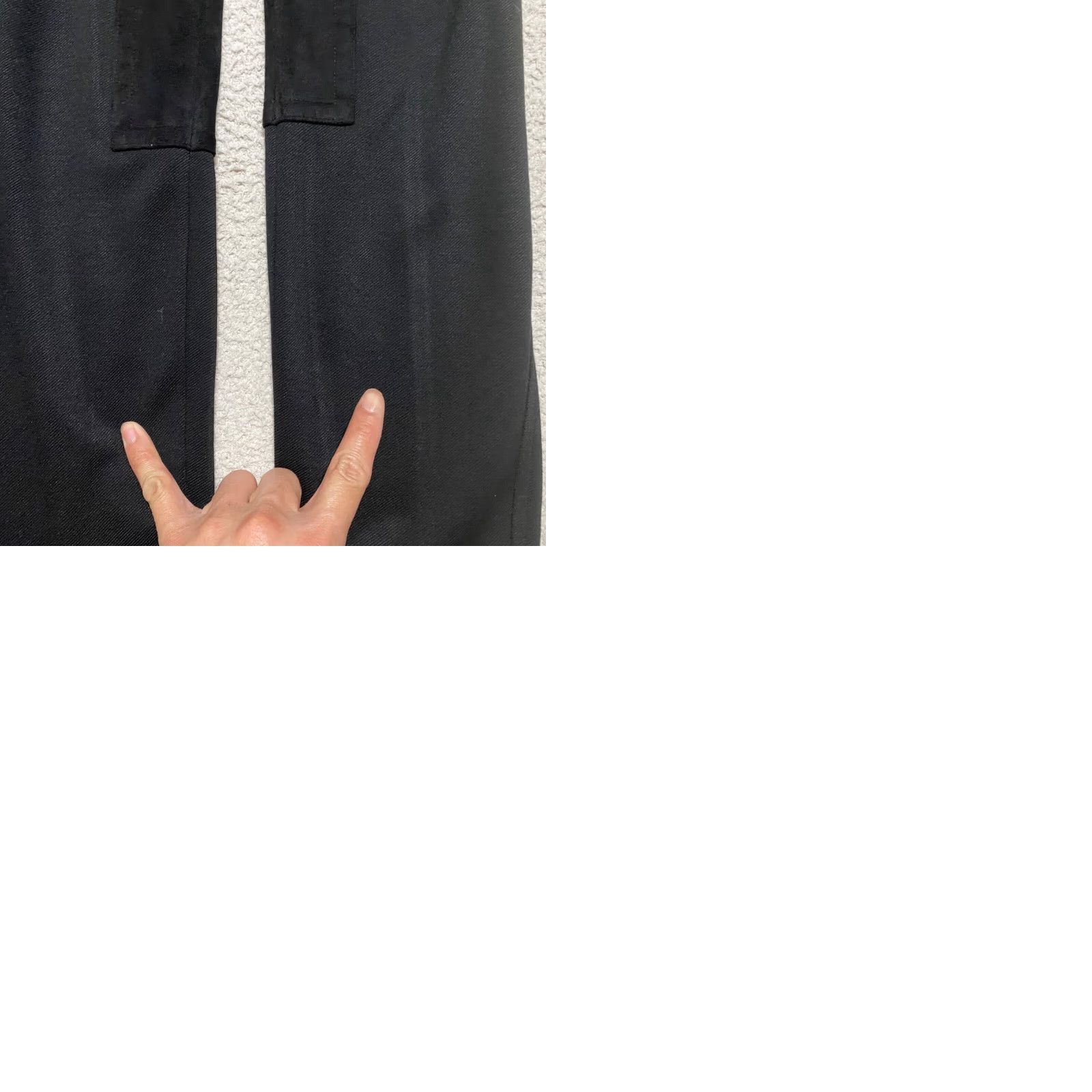 Talbots Talbots Womens 10P Pants Black Equestrian Faux Suede Breeches Skinny Ankle Size 32" / US 10 / IT 46 - 10 Thumbnail