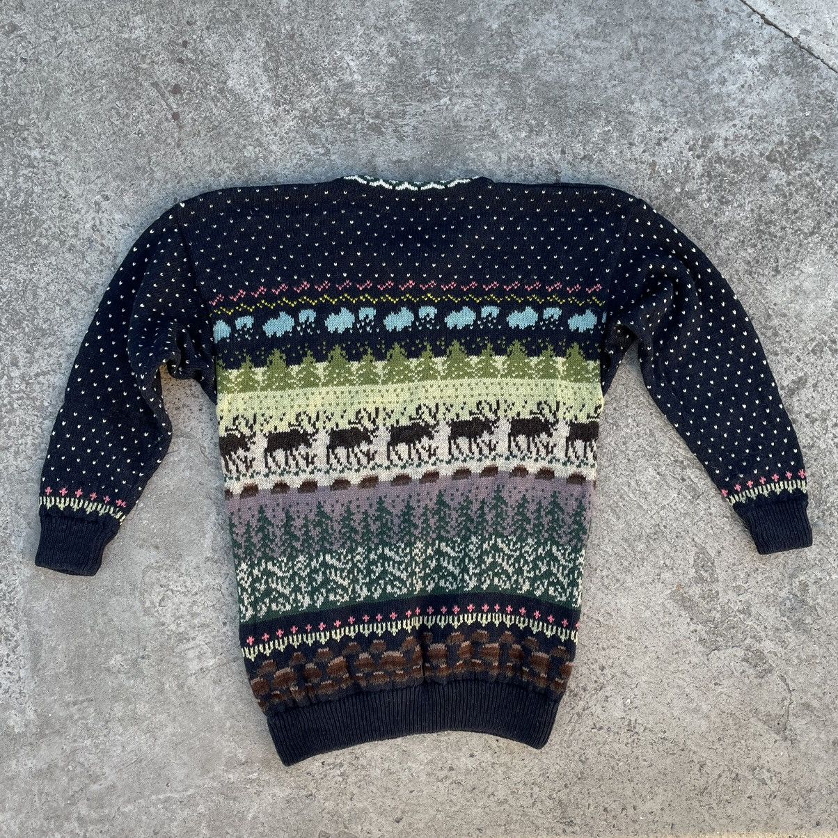 Other Vintage Knit Sweater Hand Made Custom Y2K 90s USA Size US M / EU 48-50 / 2 - 2 Thumbnail