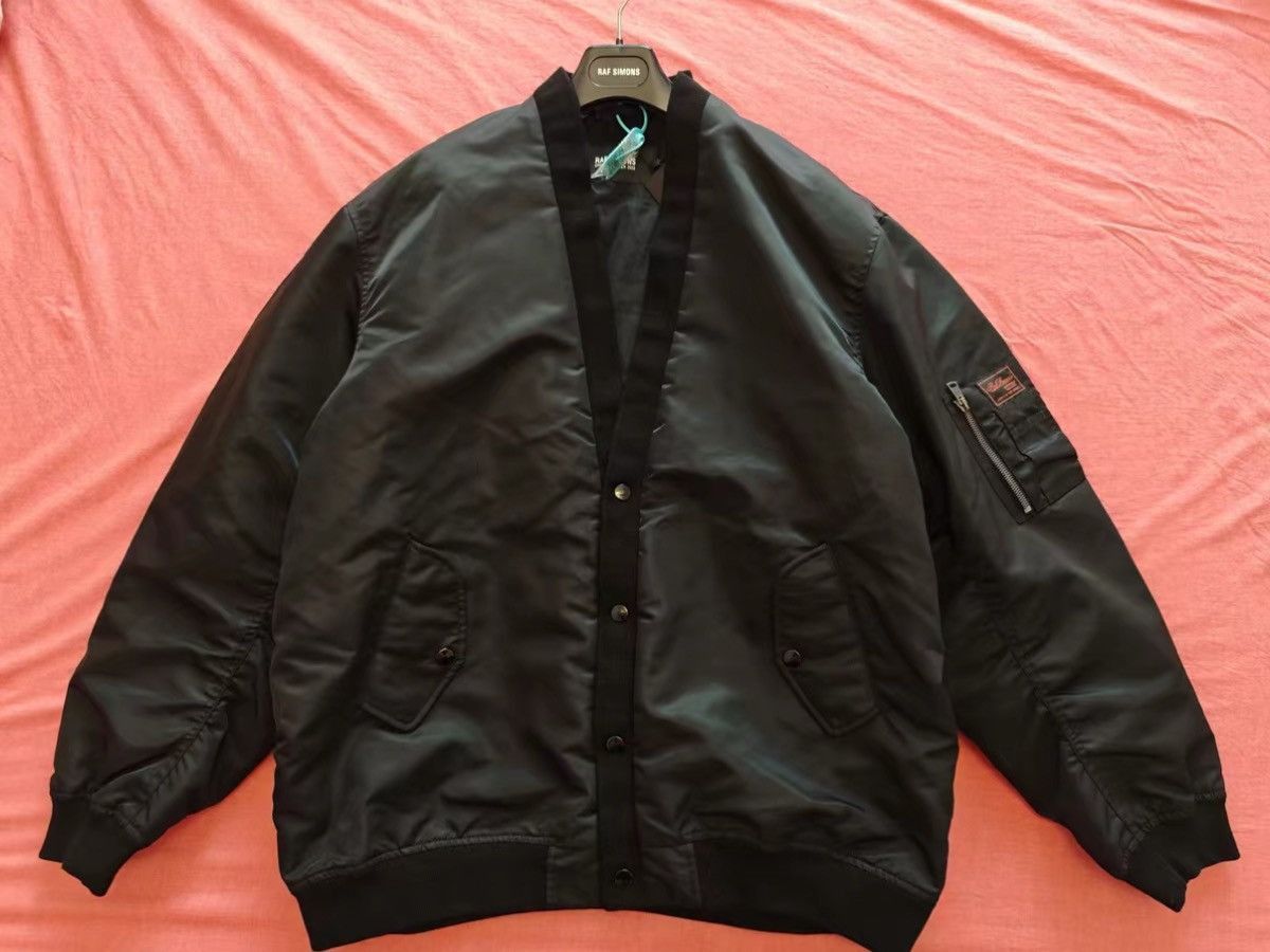 Raf Simons Sz L Raf Simons 23SS Part 2 Open Collar Bomber mojos1122 Size US L / EU 52-54 / 3 - 1 Thumbnail