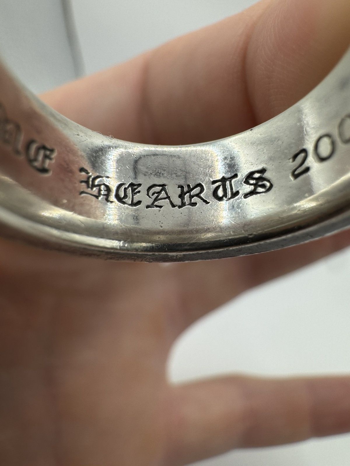 Chrome Hearts Chrome Hearts DBL Narrow Vine Band Size ONE SIZE - 13 Thumbnail