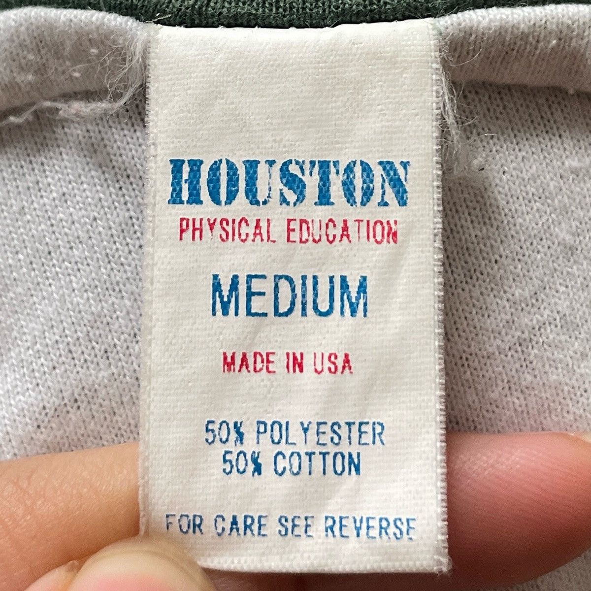 Vintage Vintage Brand Houston Made In Usa Reversible T-shirt 1990s Size US M / EU 48-50 / 2 - 17 Thumbnail