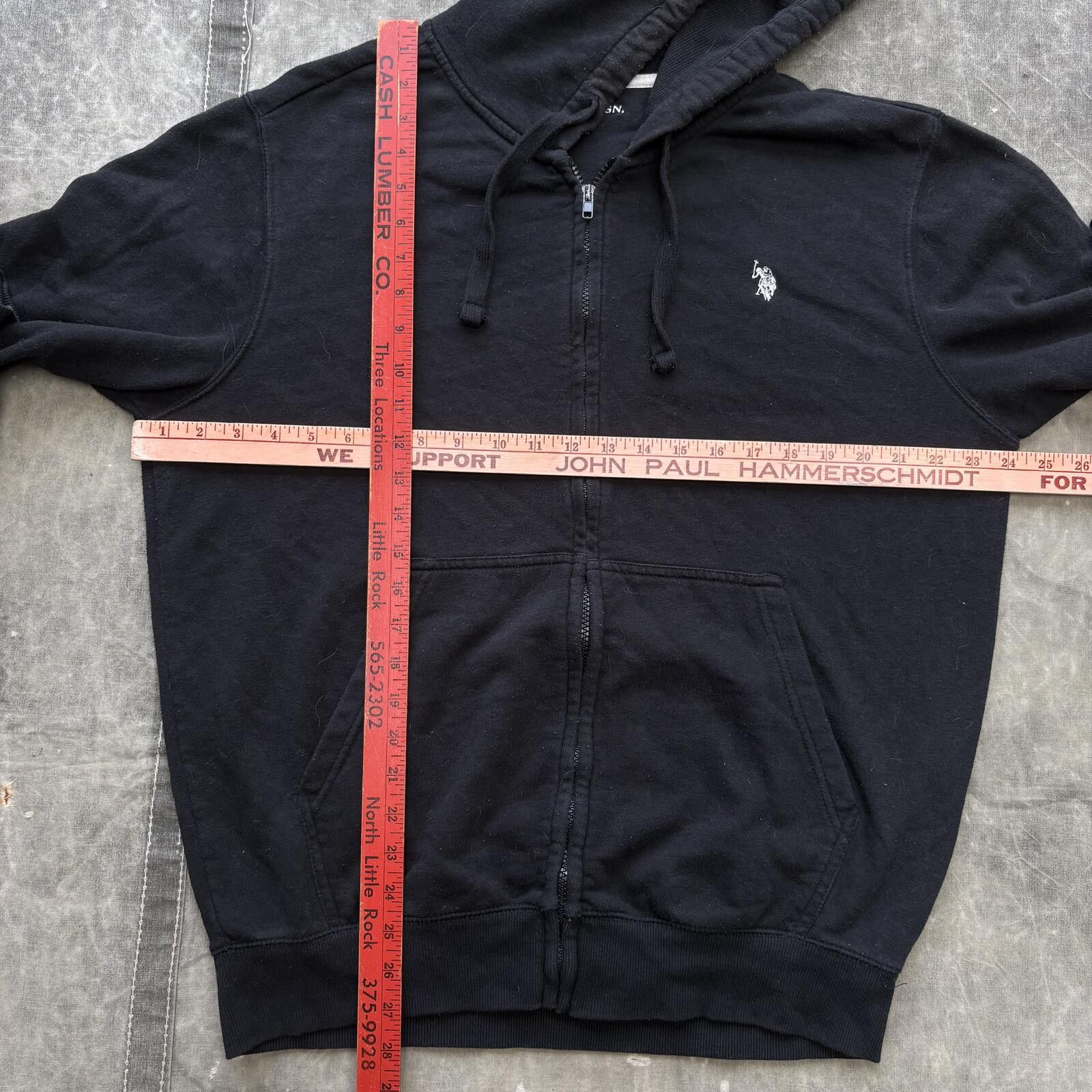 U.S. Polo Assn. Vintage Y2K U.S. Polo Assn. Full Zip Thermal Lined Hoodie Size US L / EU 52-54 / 3 - 4 Thumbnail