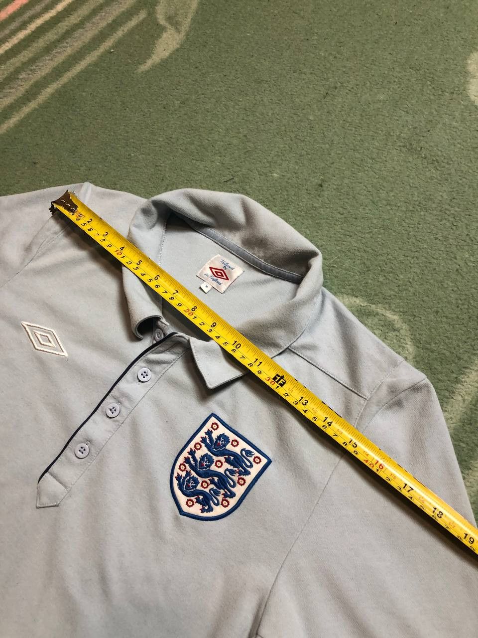 Umbro T-shirt Umbro Football England Jerseys Polo logo Vintage Size US M / EU 48-50 / 2 - 13 Thumbnail