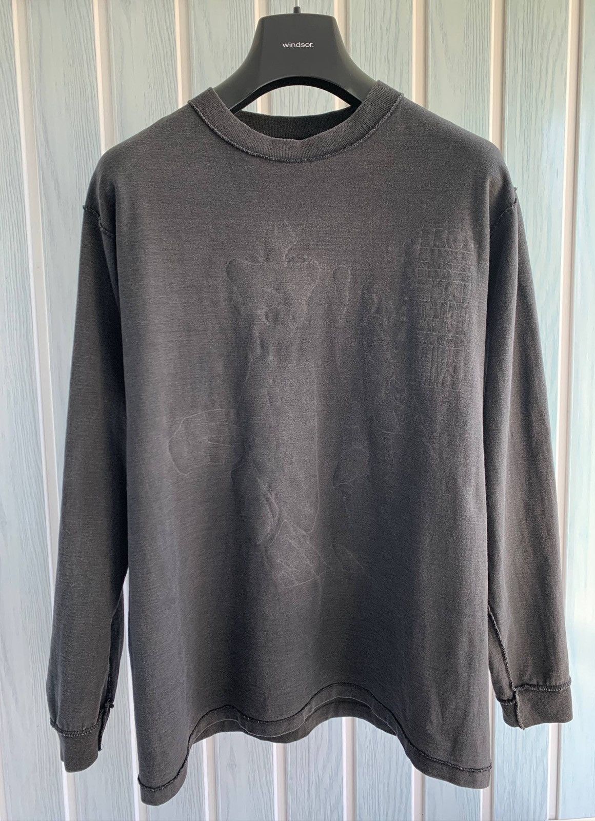 Band Tees Vintage Ripcordz Band Worship Elvira Black USA Long Sleeve Size US L / EU 52-54 / 3 - 4 Thumbnail