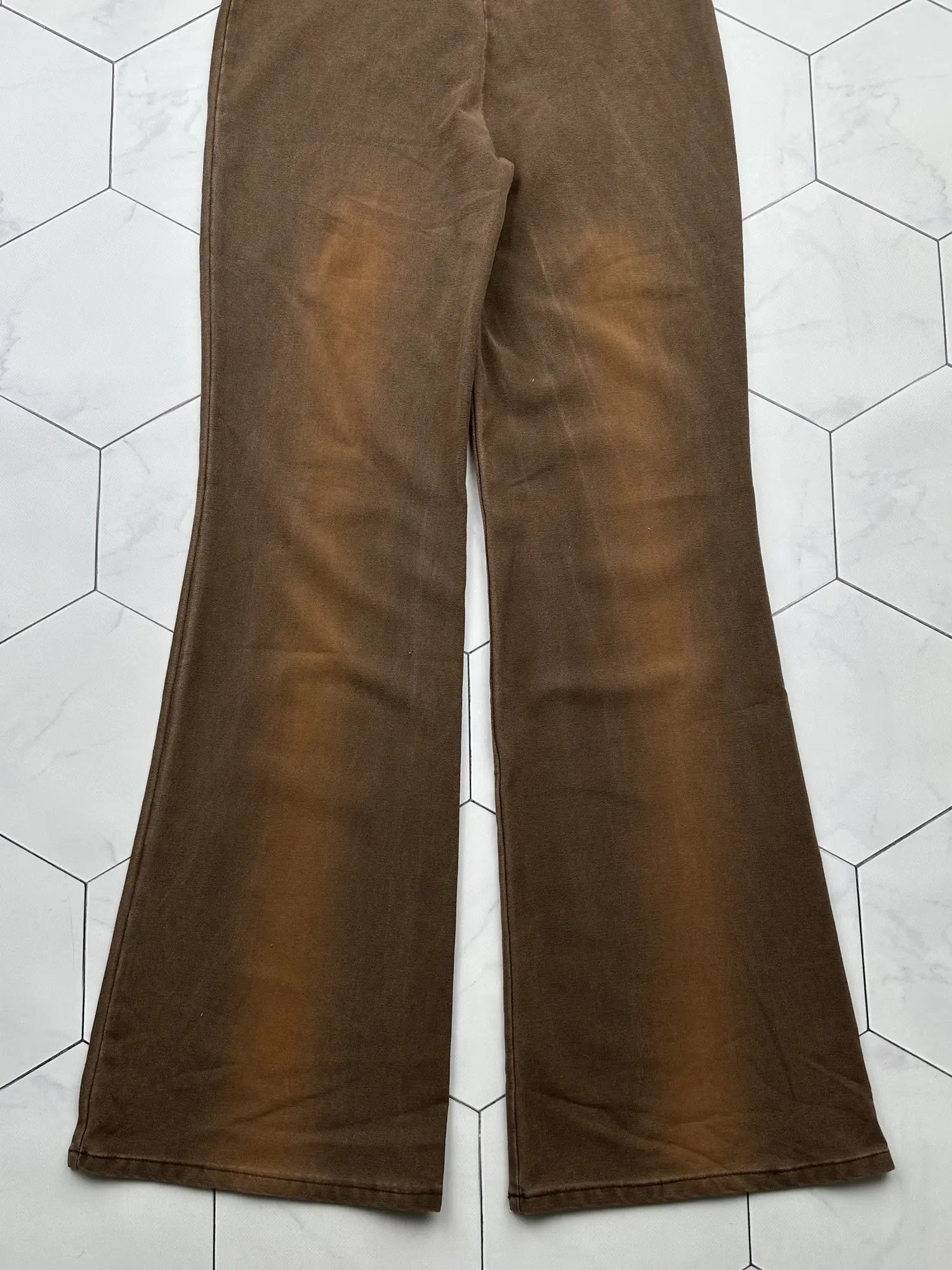 Japanese Brand Vintage Faded Flare Pants (B417)E2 Size 27" / US 4 / IT 40 - 9 Thumbnail