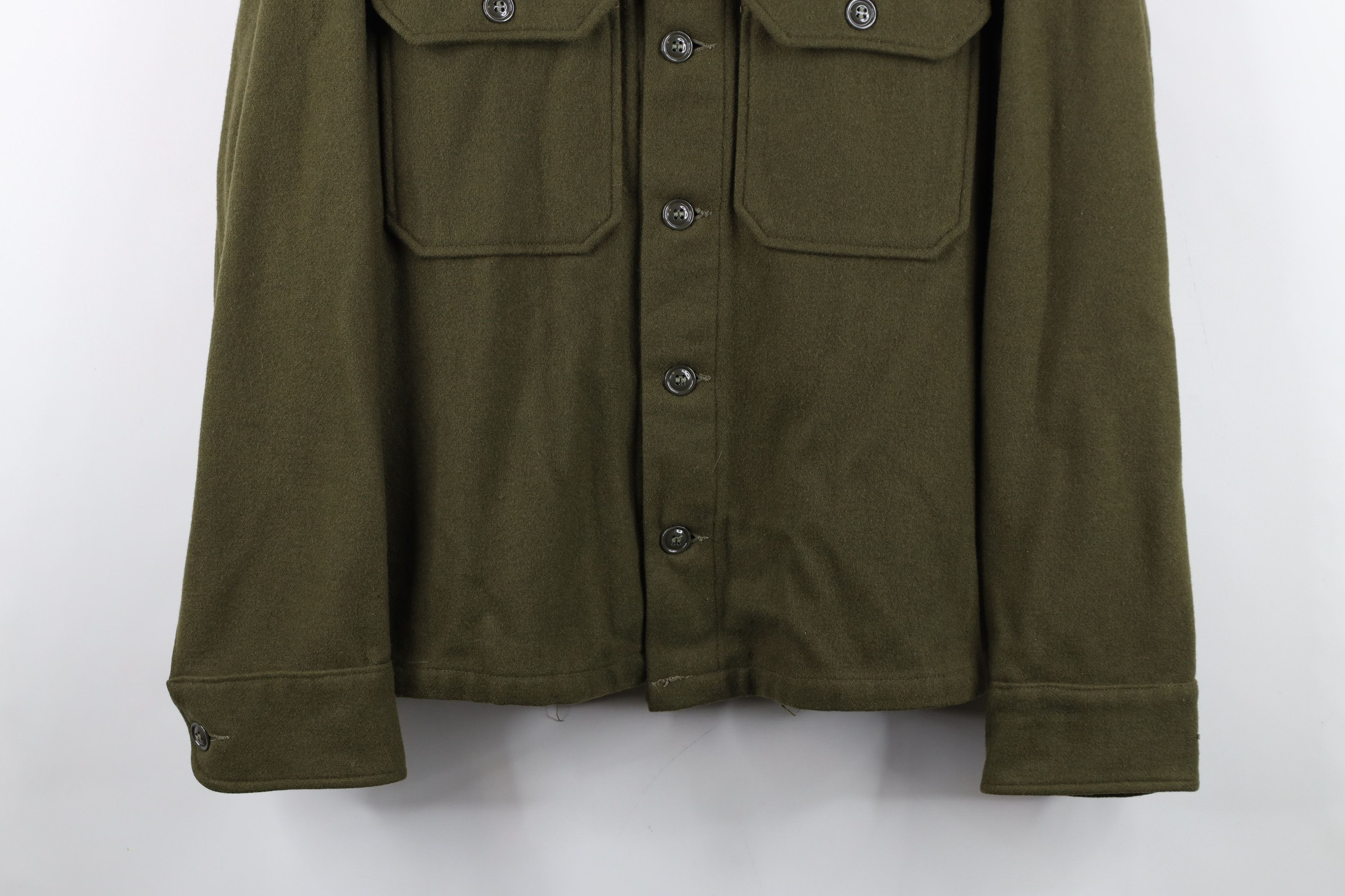 Vintage Vintage 60s Vietnam War Military Button Shirt Jacket USA Size US S / EU 44-46 / 1 - 3 Thumbnail