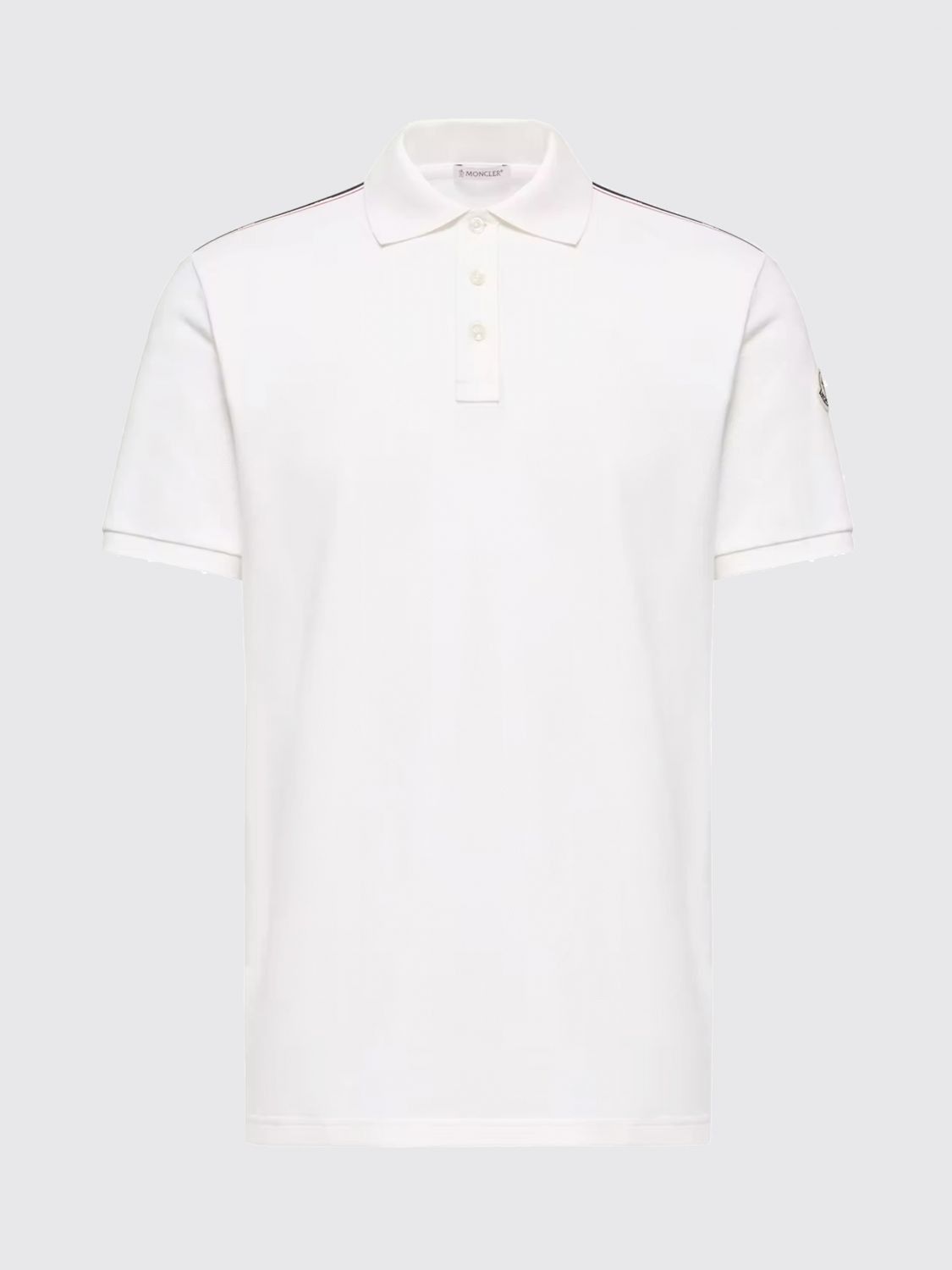 Moncler Moncler Polo Shirt Men White Size US L / EU 52-54 / 3 - 1 Preview