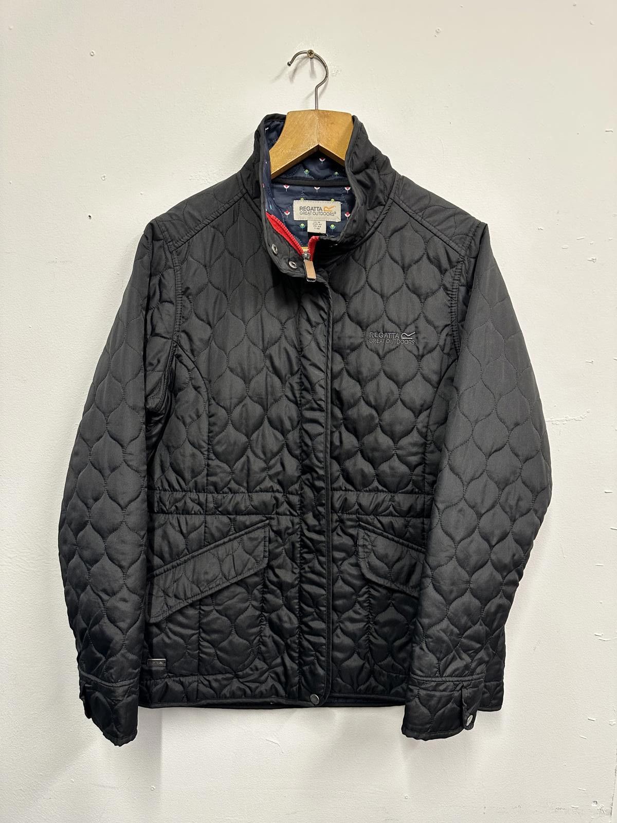 Other Regatta Great Outdoors Quilted Black Jacket UK 16 Size XL / US 12-14 / IT 48-50 - 1 Thumbnail