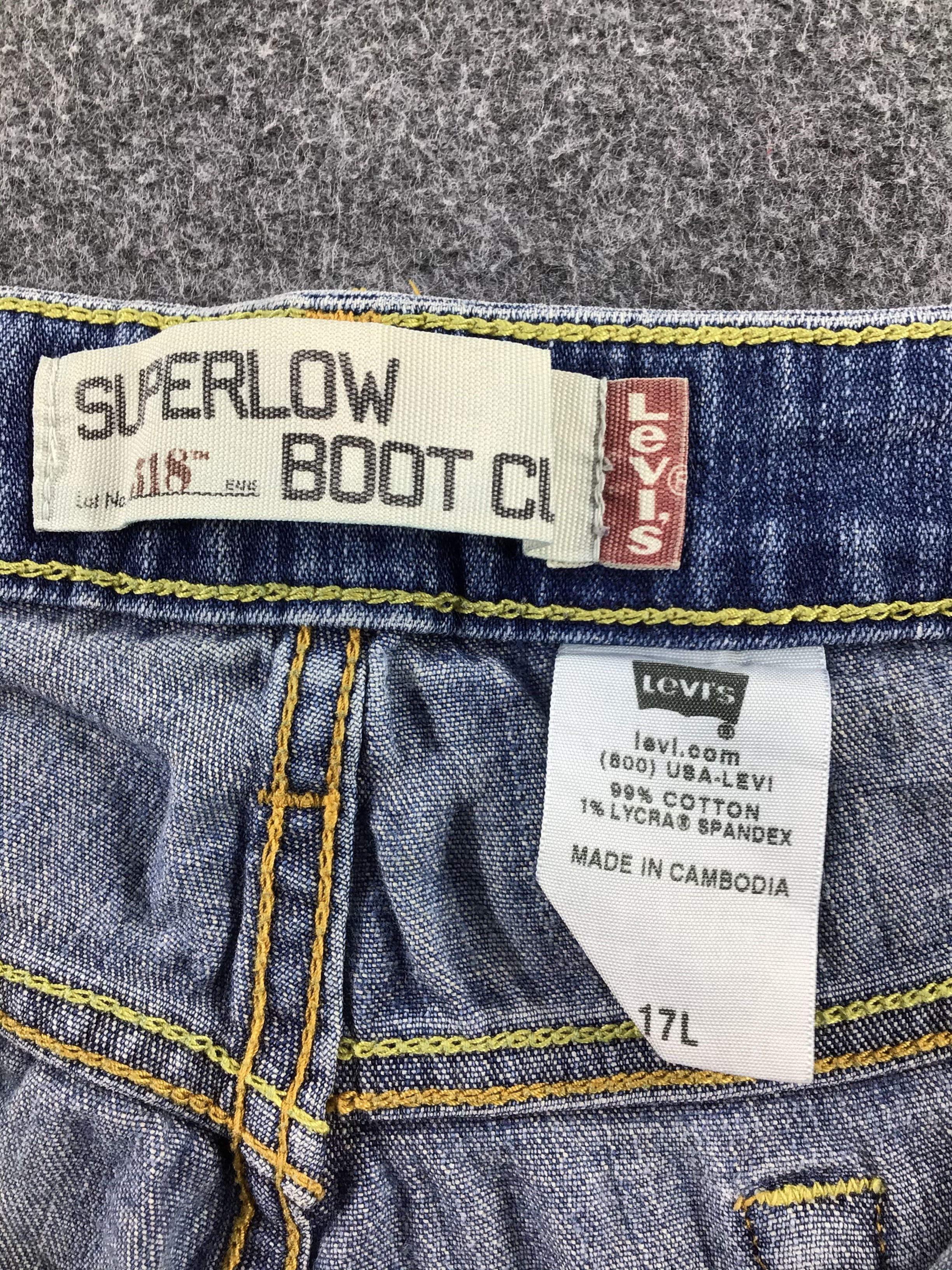 Levi's Vintage Levis Jeans 518 Flare Denim KJ155 Size US 38 / EU 54 - 10 Thumbnail