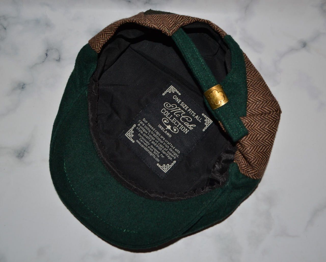 Harris Tweed × Vintage Ireland TWEED flat cap One Size Size ONE SIZE - 5 Thumbnail