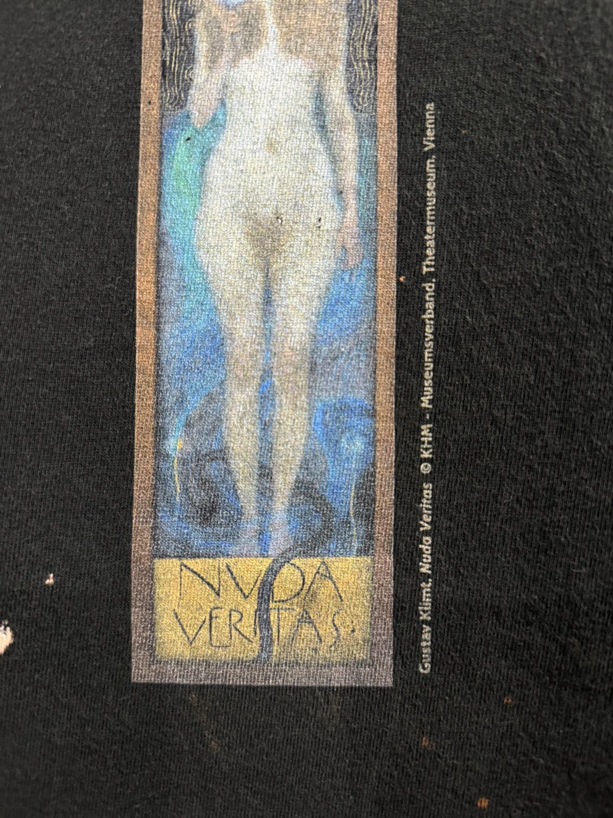 Vintage Vintage Gustav Kiimt Nuda Veritas Museum Art Japan Faded Tee Size US M / EU 48-50 / 2 - 4 Thumbnail