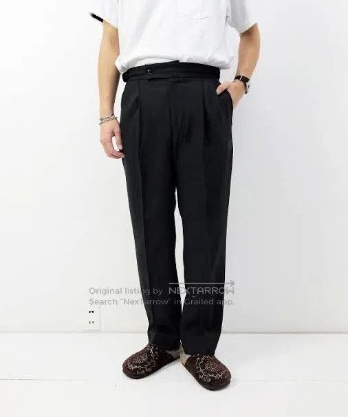 Needles NEEDLES size S Butterfly Embroidery Straight Leg Suit Pant Size US 27 - 7 Thumbnail