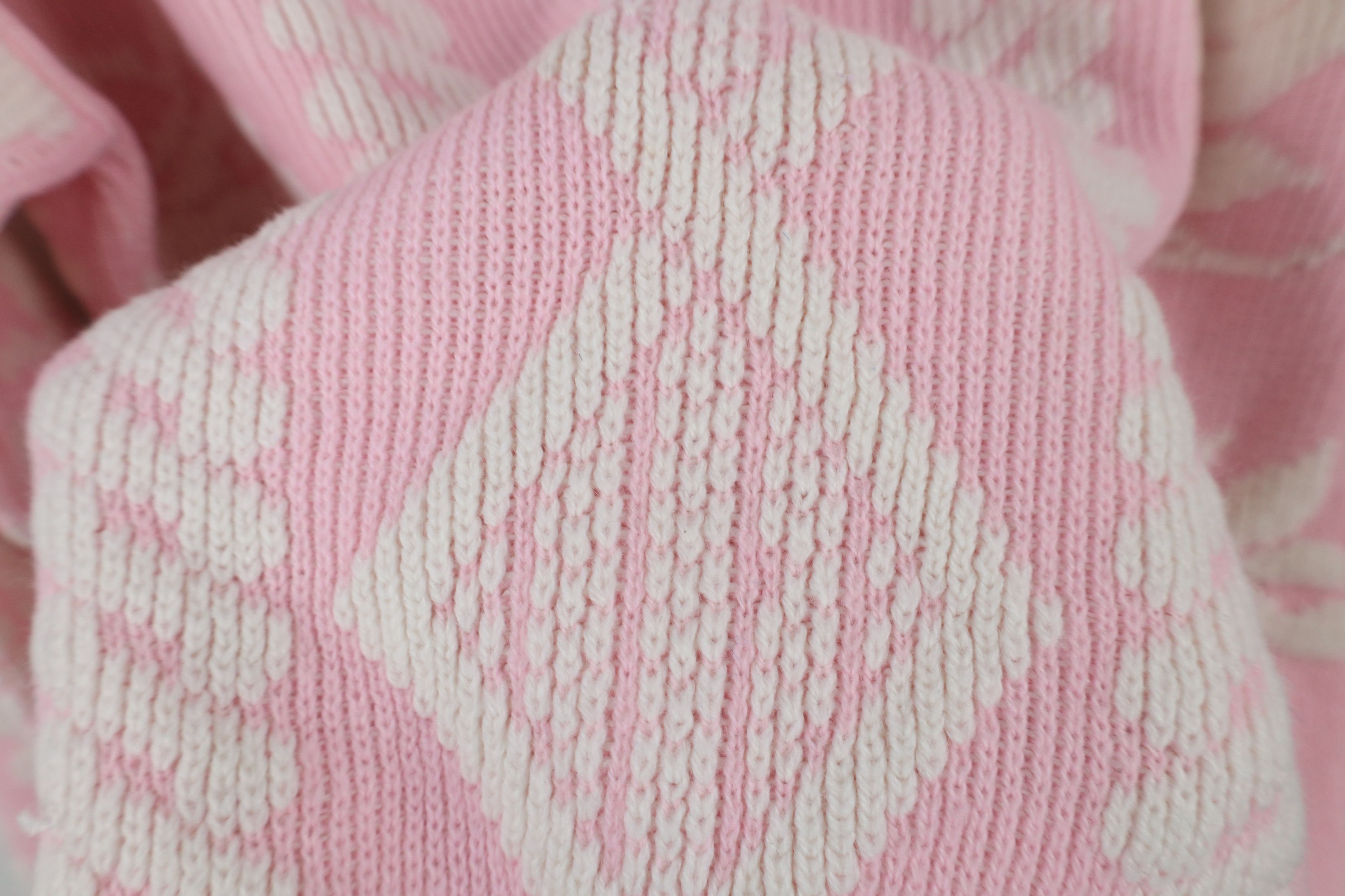 Vintage Vintage 80s 90s Fairy Kei Kawaii Geometric Knit Sweater USA Size L / US 10 / IT 46 - 8 Thumbnail