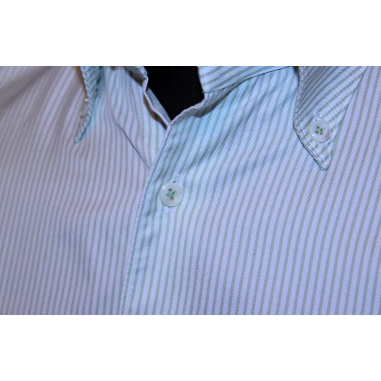 Vintage Stenströms Dress Shirt Long Sleeves Mens 41 16 Multicoloured Cotton 100% Regular Fit Shirt Size US L / EU 52-54 / 3 - 6 Thumbnail