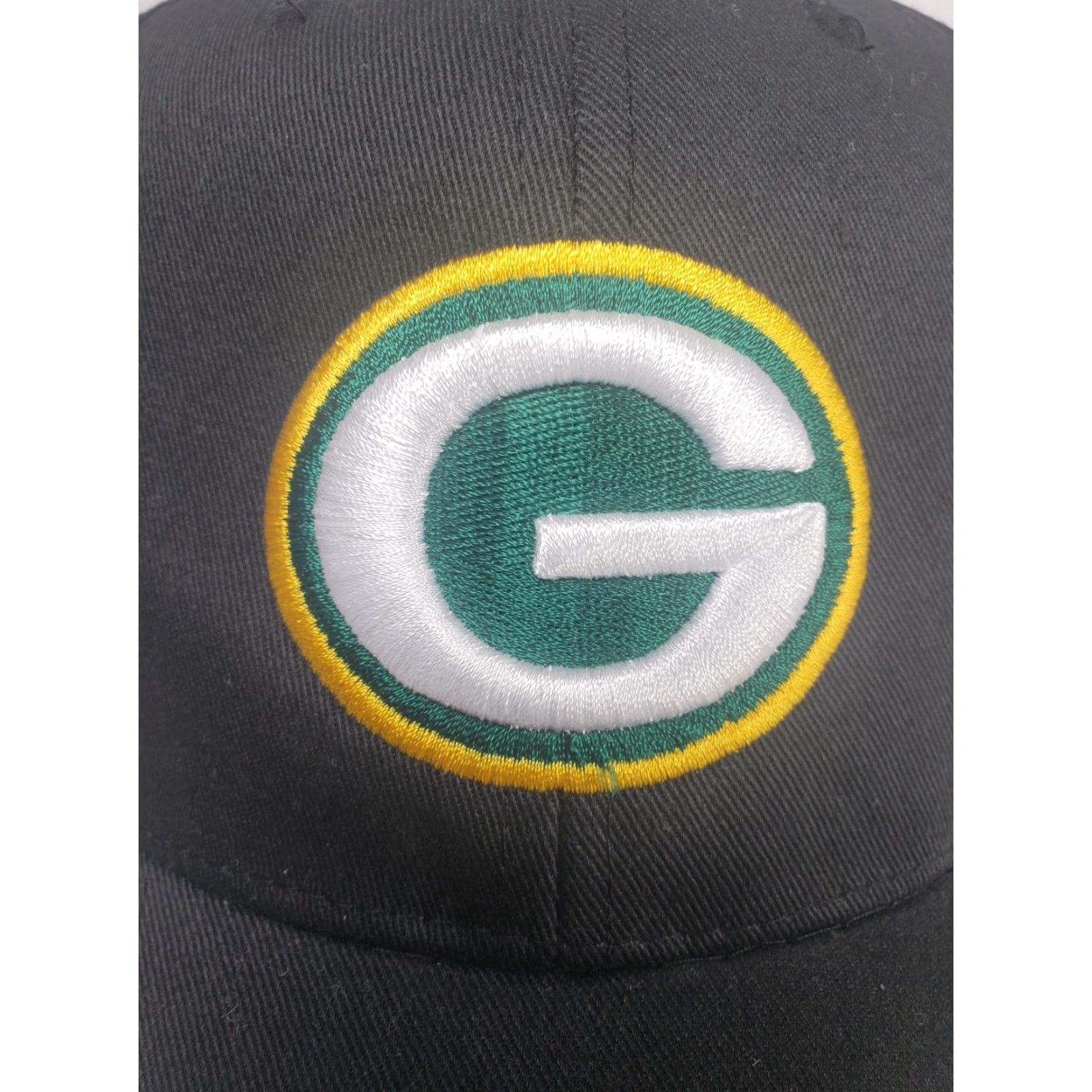 NFL NFL Black Green Bay Packers Baseball Cap Hat Reebok Cap Size ONE SIZE - 2 Thumbnail