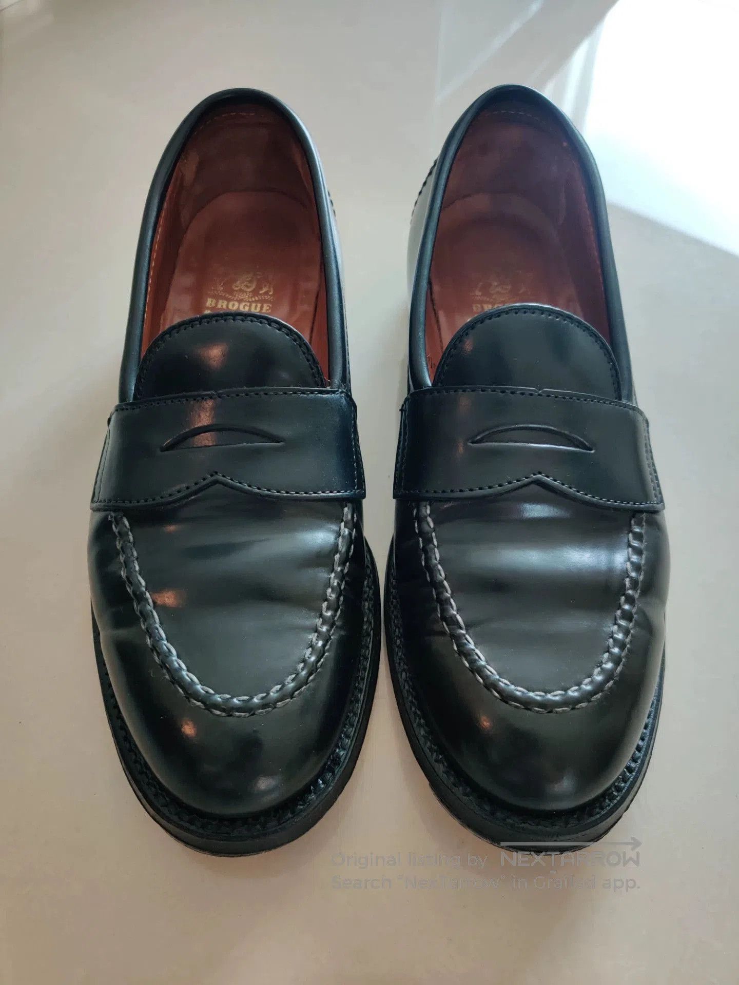 Alden Alden C Last Shell Cordovan Loafers 7.5. Size US 7.5 / EU 40-41 - 2 Thumbnail