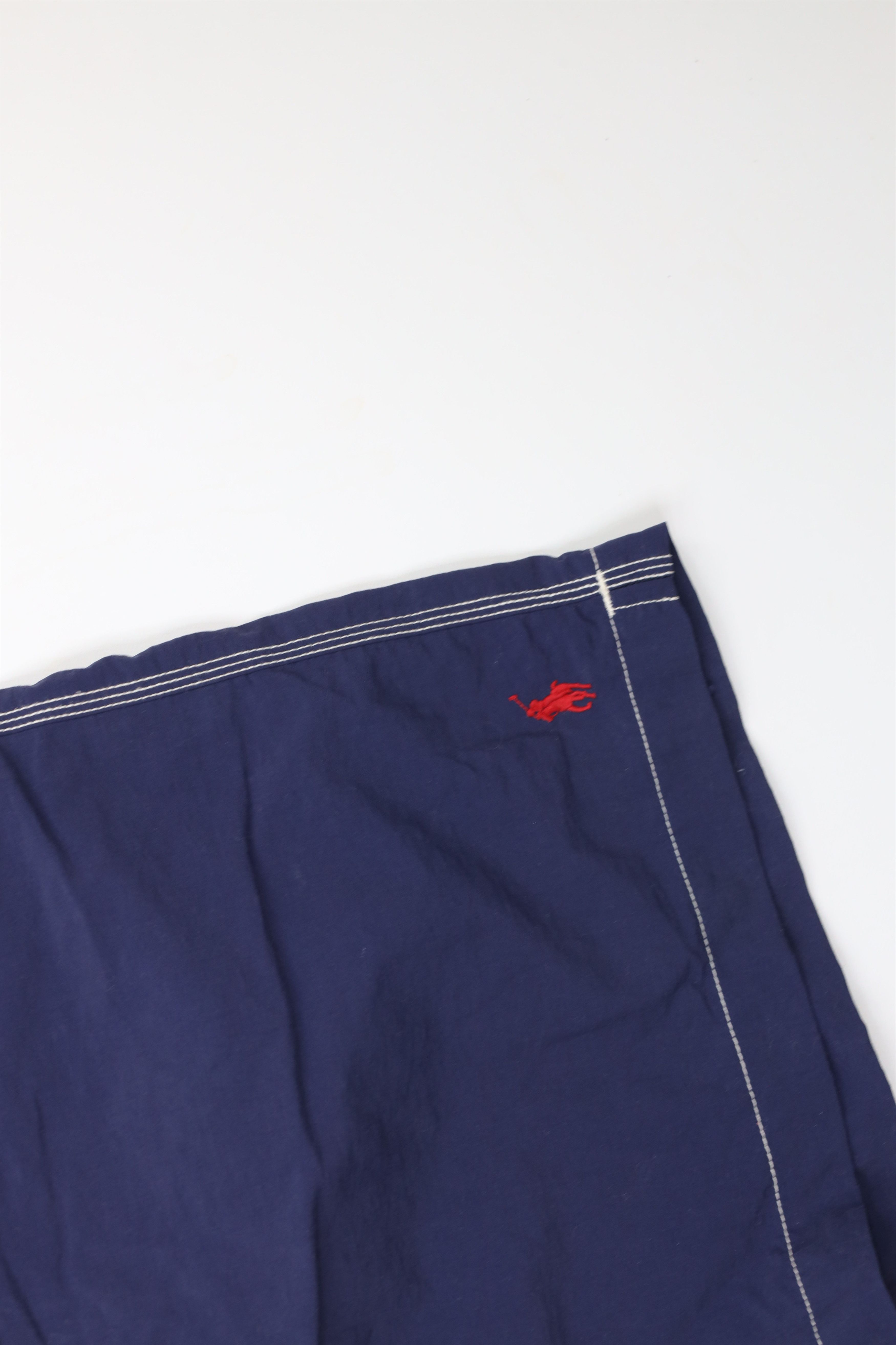 Ralph Lauren × Vintage Vintage 90s Ralph Lauren Spell Out Lined Shorts Swim Trunks Size US 36 / EU 52 - 5 Thumbnail