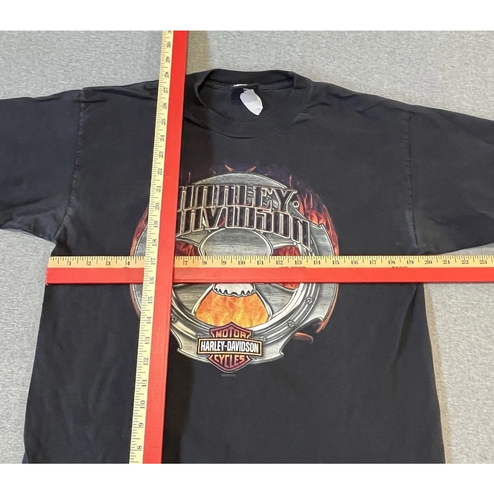 Harley Davidson Vintage shirt Harley Davidson Las Vegas NV Black USA Large Size US L / EU 52-54 / 3 - 3 Thumbnail