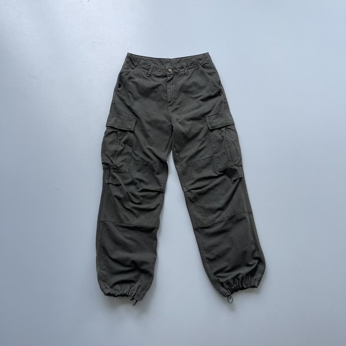 Carhartt Carhartt Vintage Baggy Cargo Pants Washed Green Y2K Gorpcore Size US 28 / EU 44 - 1 Thumbnail