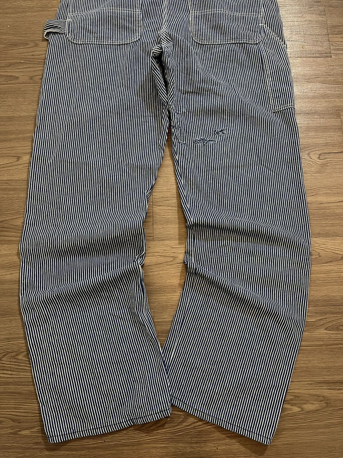 Pointer × Vintage Pointer Vintage Hickory Stripe Carpenter Overalls Size US 36 / EU 52 - 6 Thumbnail