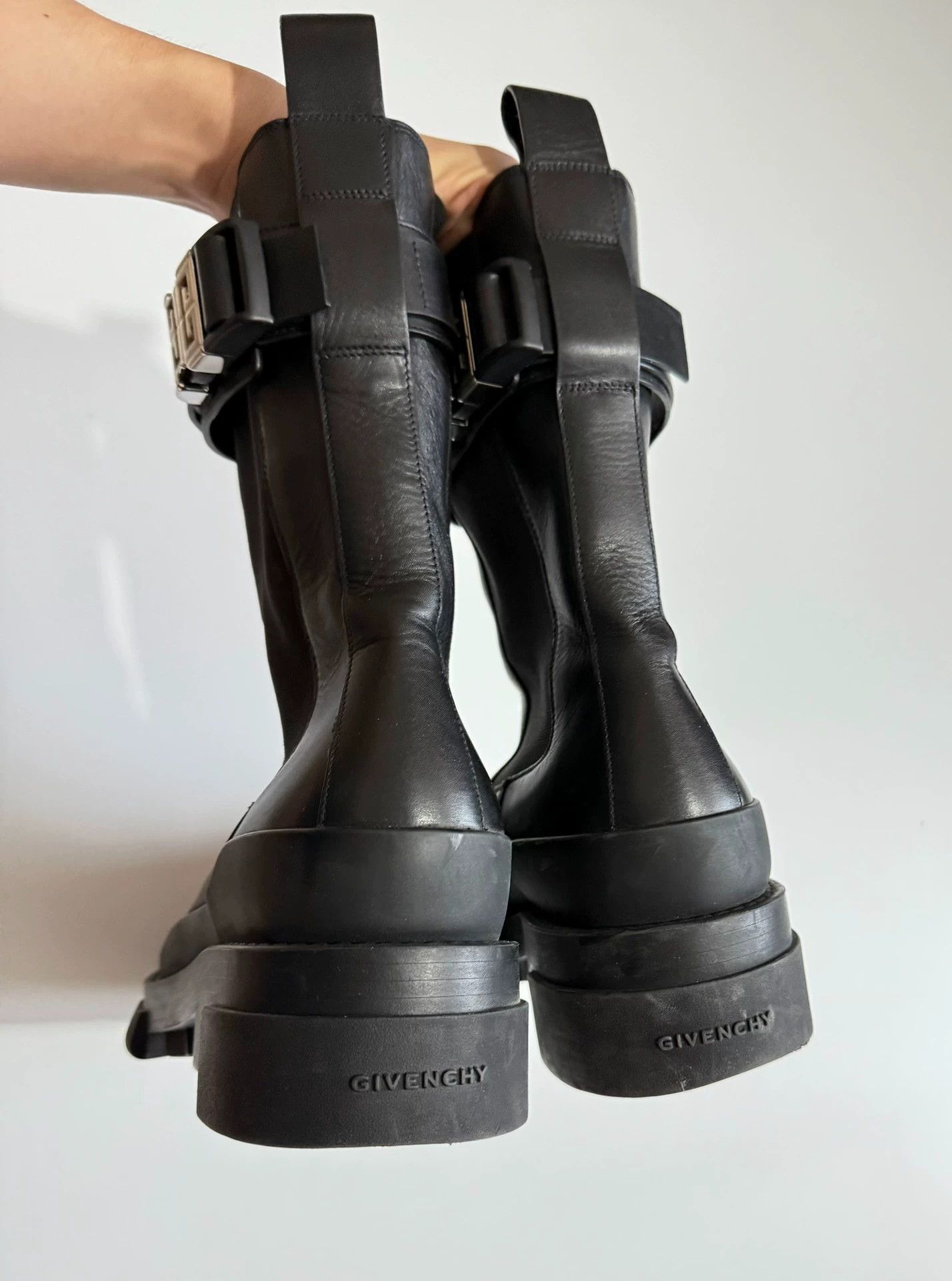 Givenchy Givenchy 4G High-Top Chelsea Boots - Size 42 Size US 9 / EU 42 - 6 Thumbnail