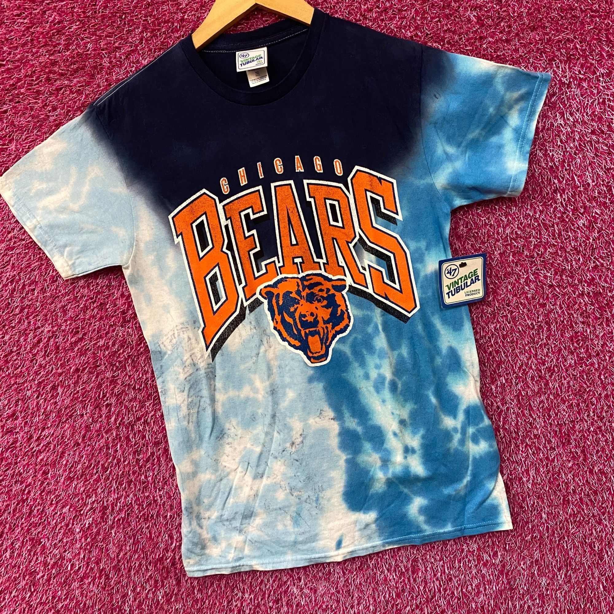 NFL NFL 47 Chicago Bears Football Tie Dye T-Shirt Small Size US S / EU 44-46 / 1 - 3 Thumbnail