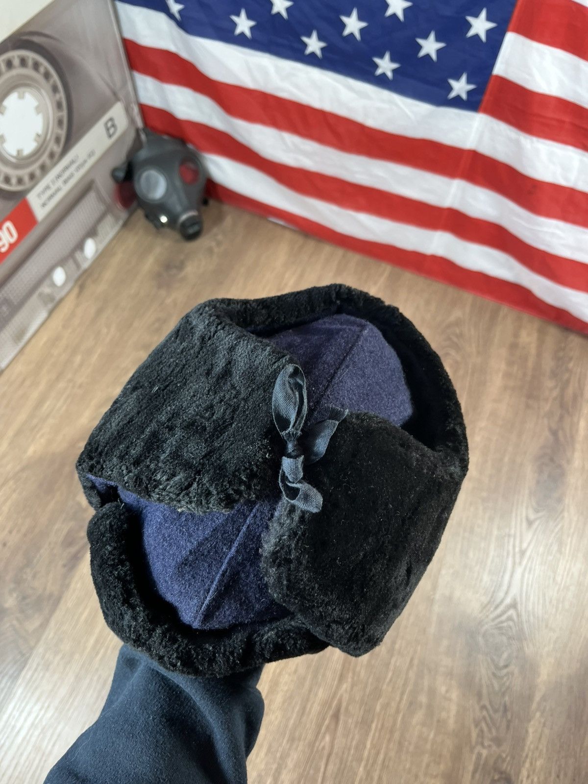 Vintage Vintage Ushanka Hat Y2K Size ONE SIZE - 11 Thumbnail