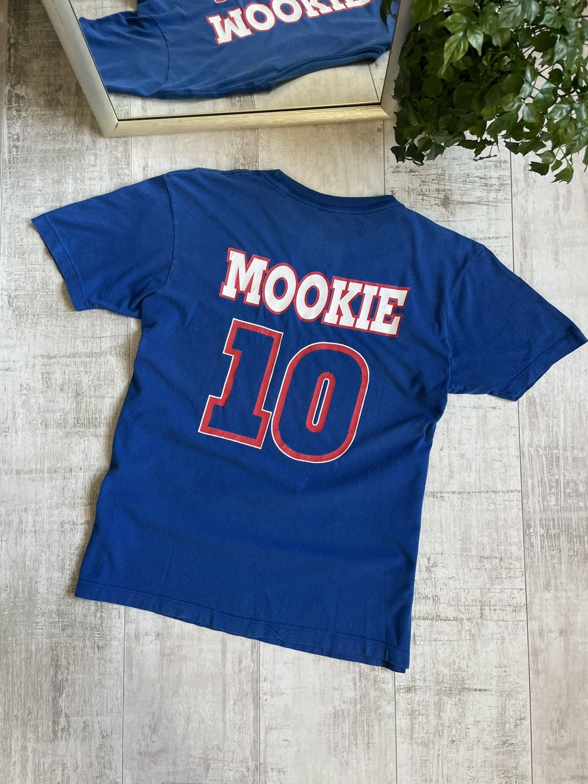 Band Tees × Vintage Vintage Pearl Jam Ten Club Mookie 10 T-Shirt Blaylock RARE Size US L / EU 52-54 / 3 - 2 Thumbnail