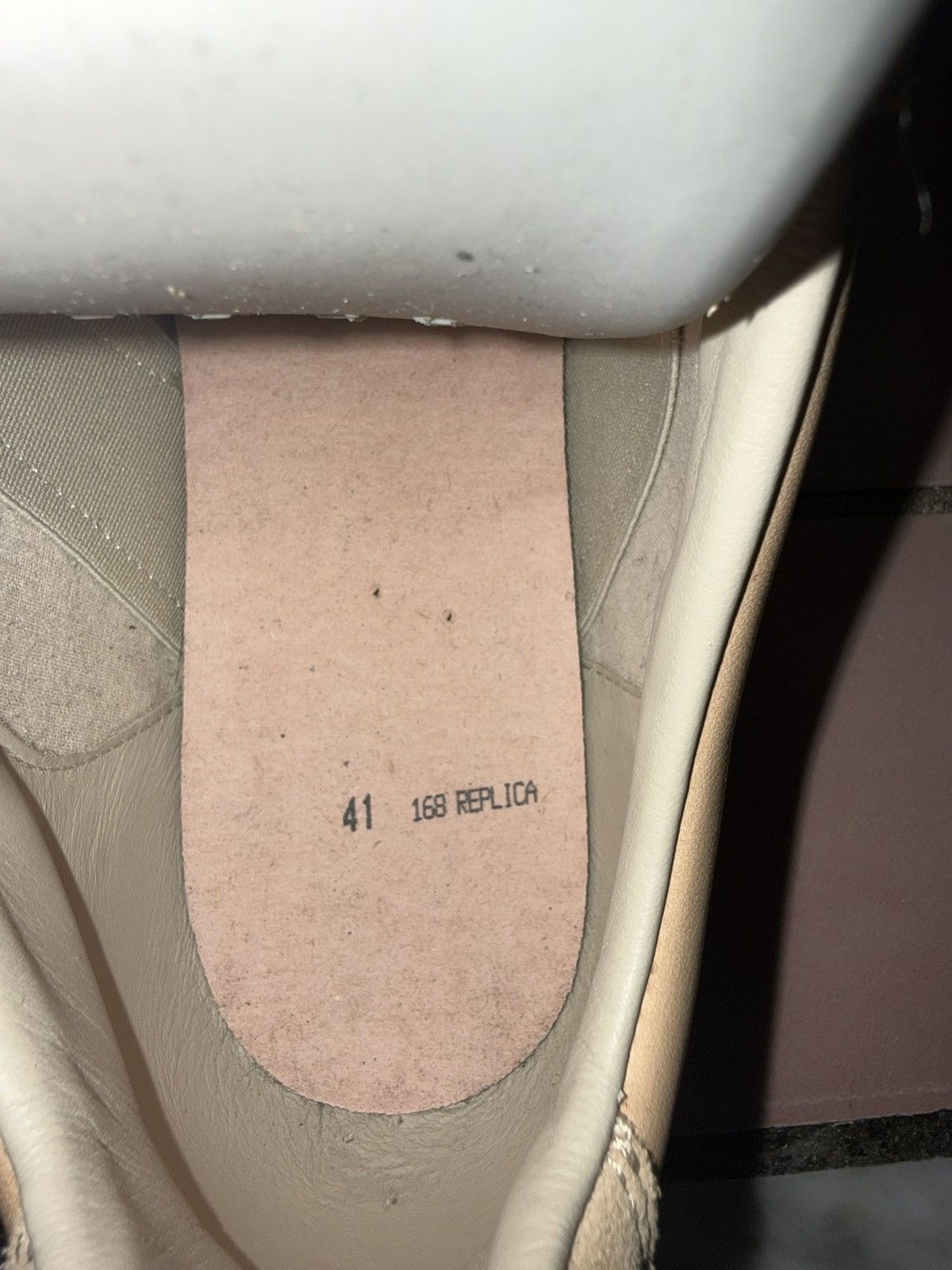 Maison Margiela Maison Margiela Natural Tan Leather Lace Gat Sneakers AW21 Size US 8 / EU 41 - 8 Thumbnail