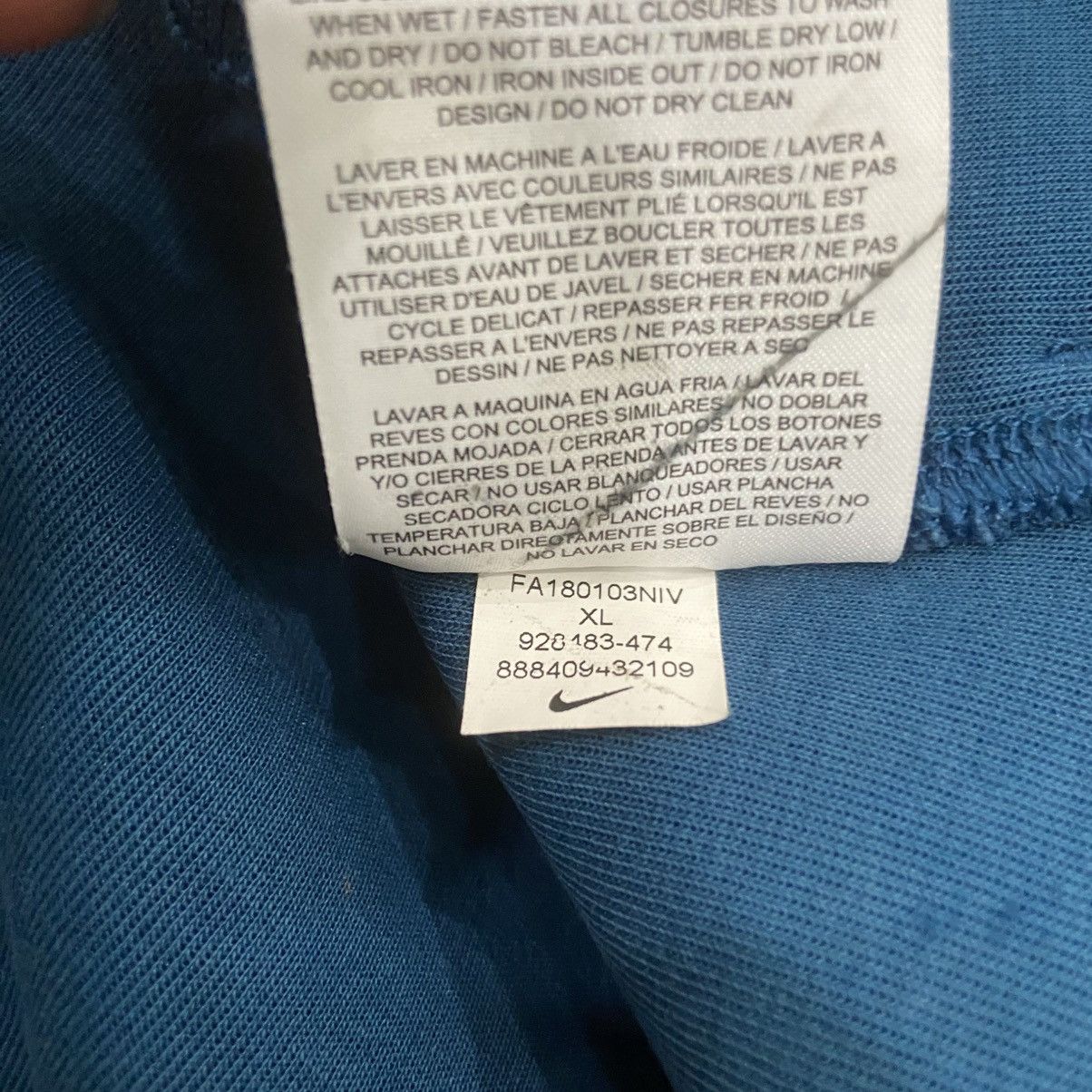 Nike Nike Tech Fleece Full Zip Hoodie Rare Old Season Blue Men XL Size US XL / EU 56 / 4 - 3 Thumbnail